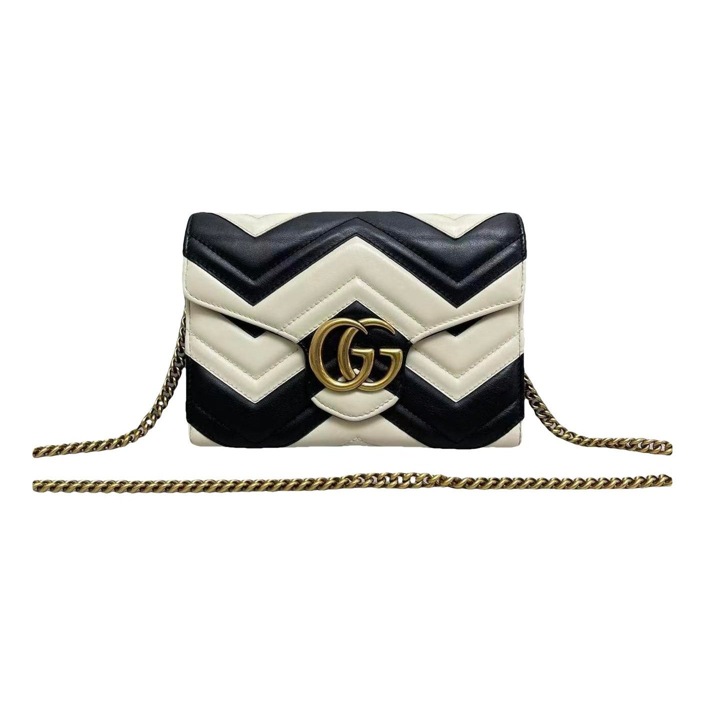 GG Marmont Chain leather handbag
