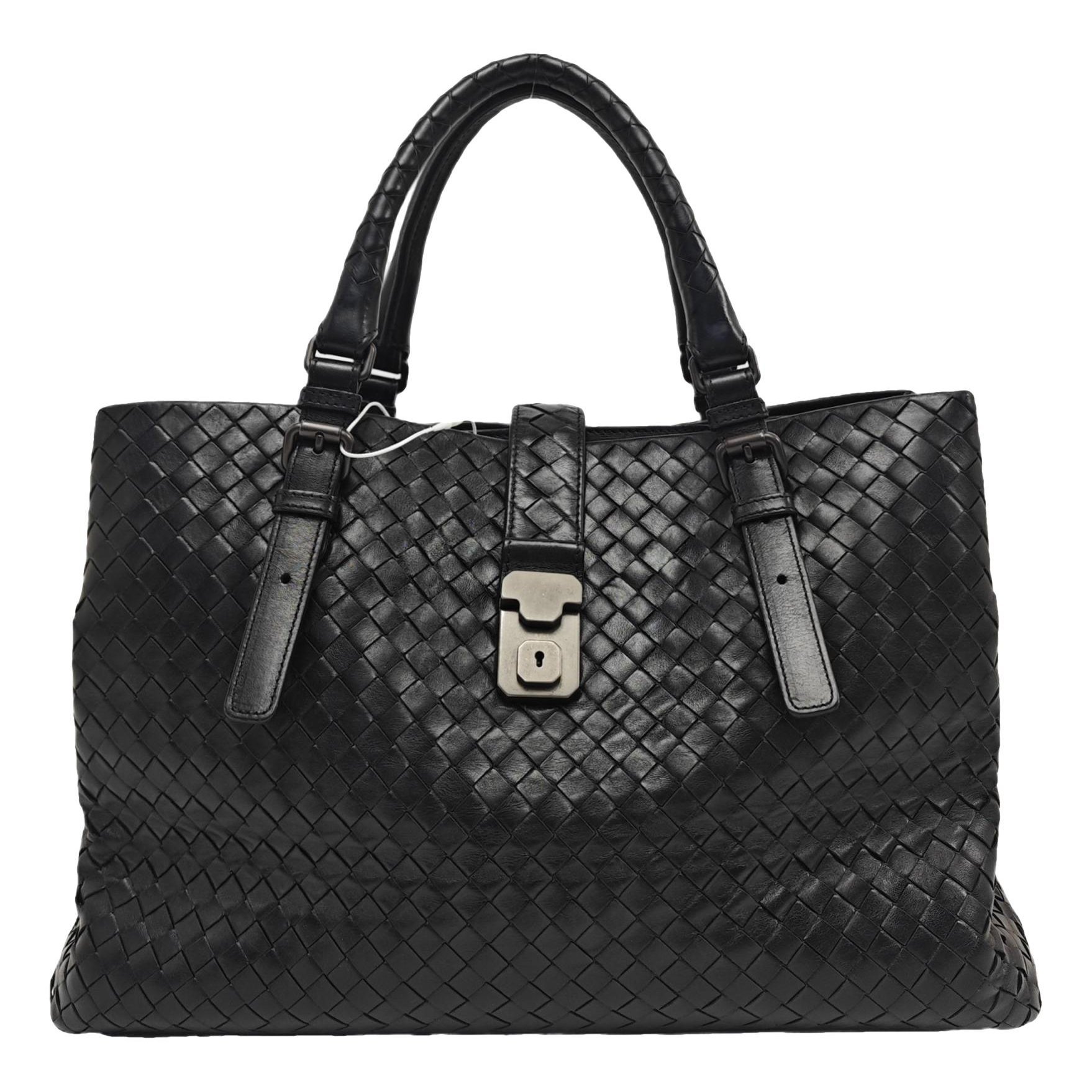 Roma leather handbag