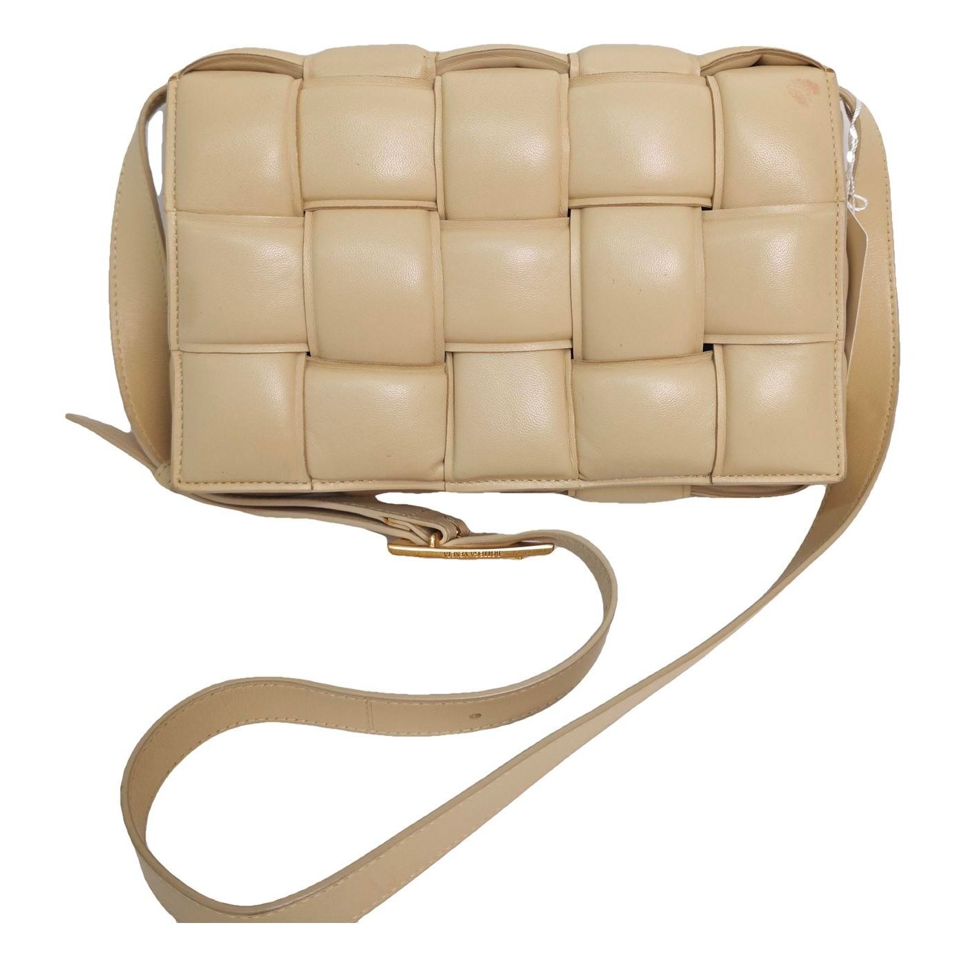 Cassette Padded leather crossbody bag