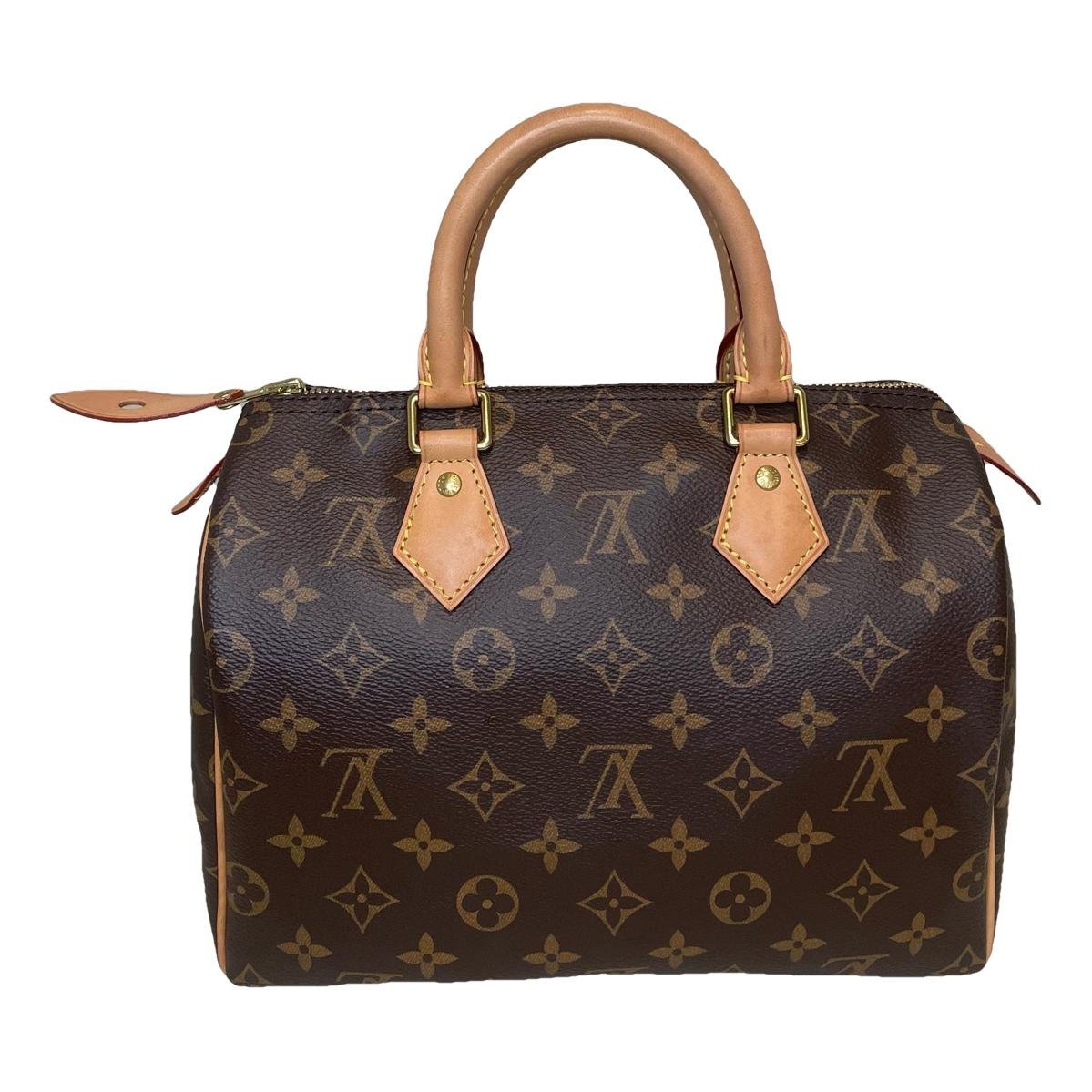 Speedy leather handbag