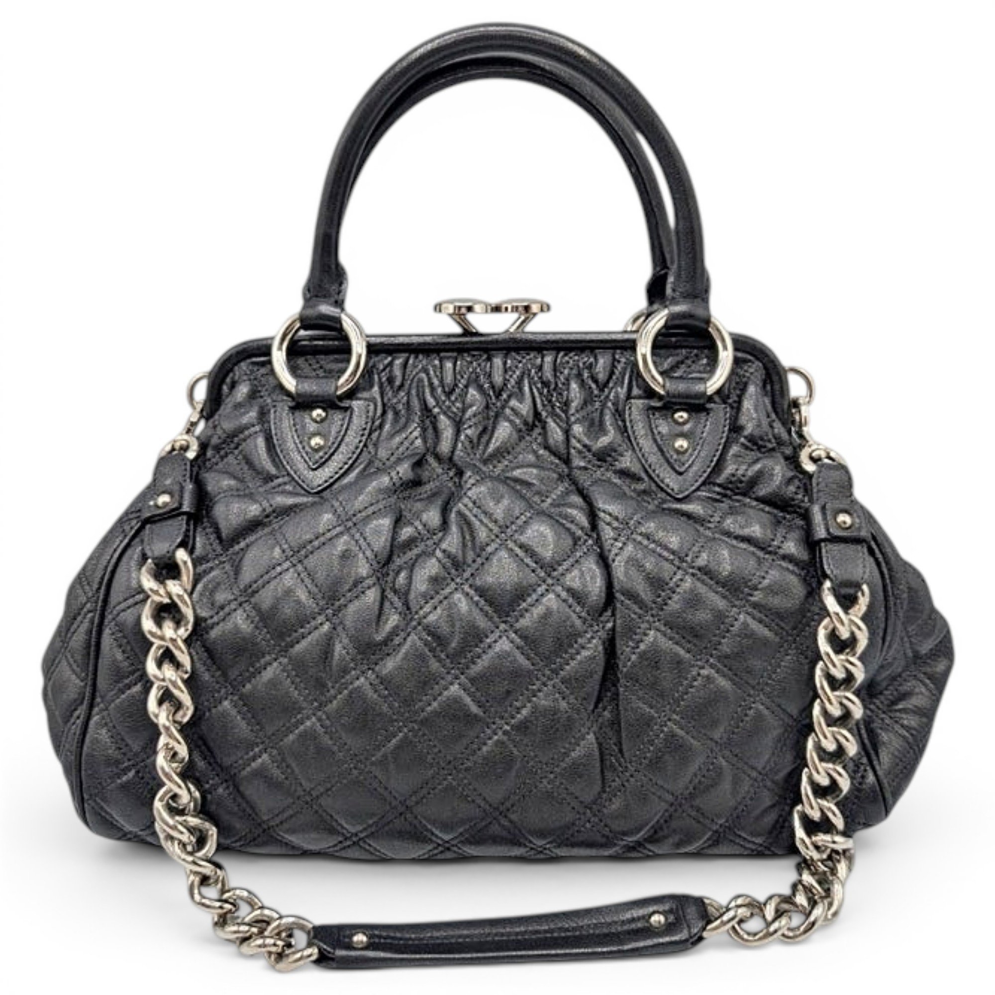 Stam leather satchel