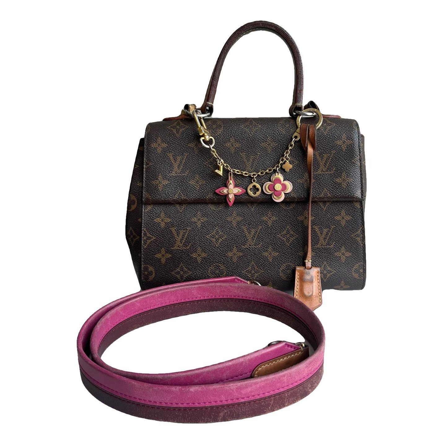 Cluny leather handbag