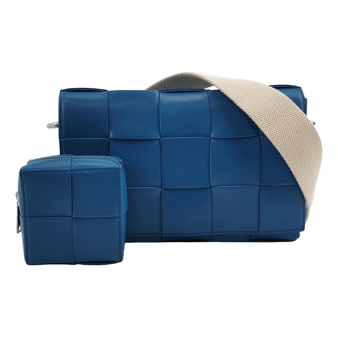 Cassette leather crossbody bag