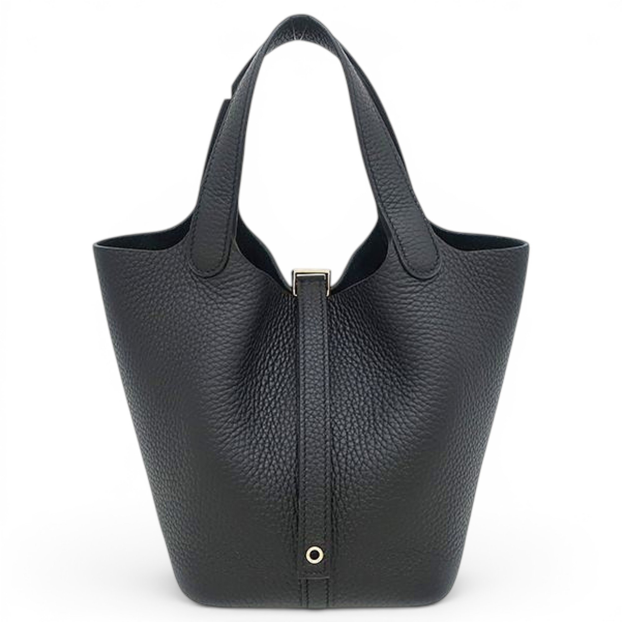 Picotin leather handbag
