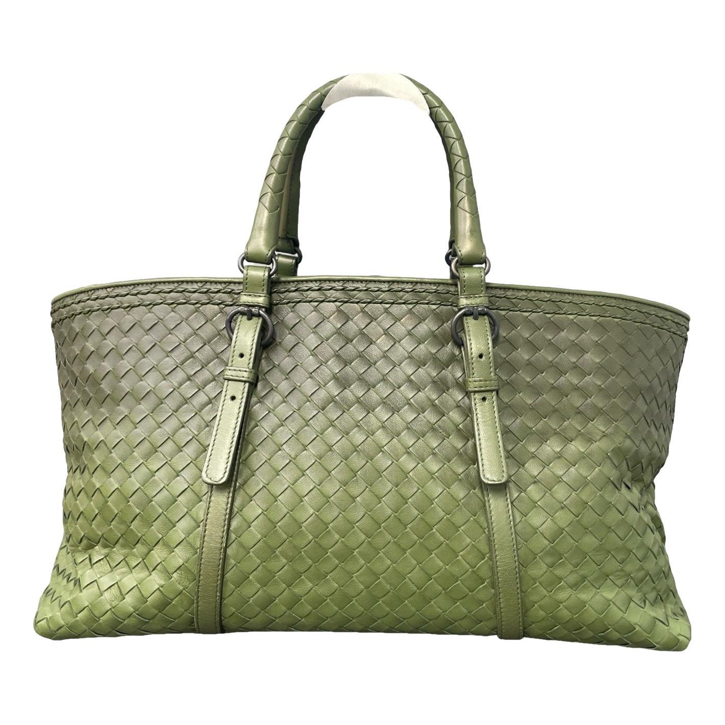 Leather tote