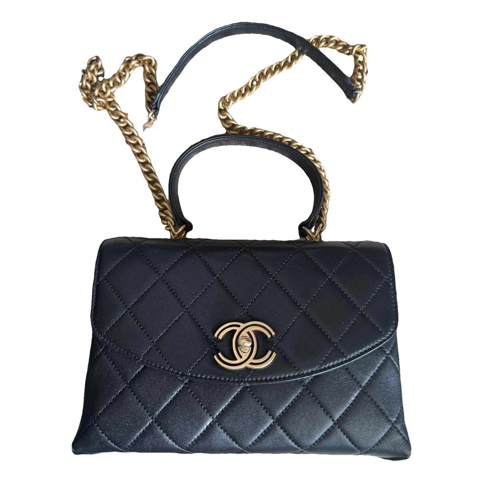 Timeless Classique Top Handle leather handbag