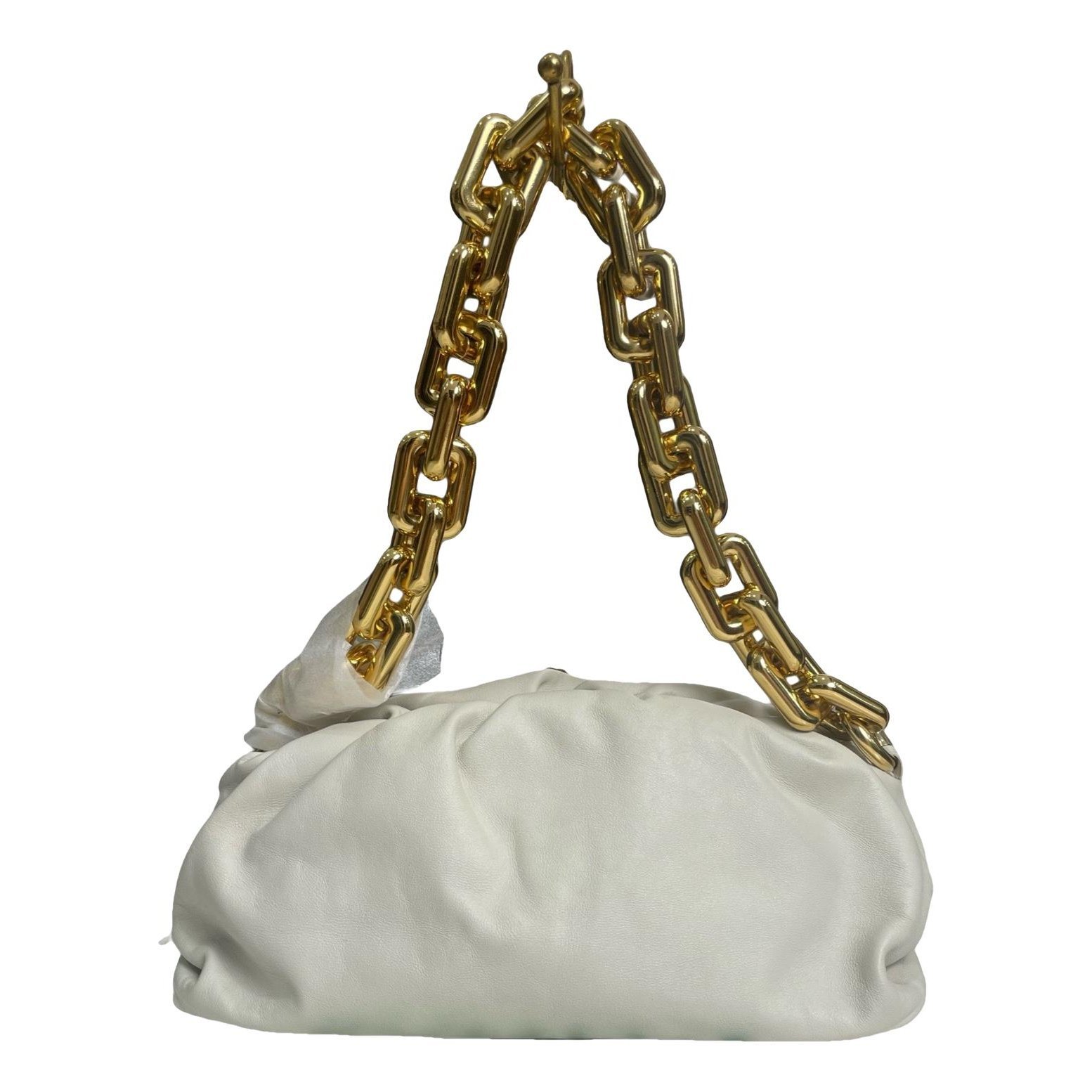 Chain Pouch leather handbag