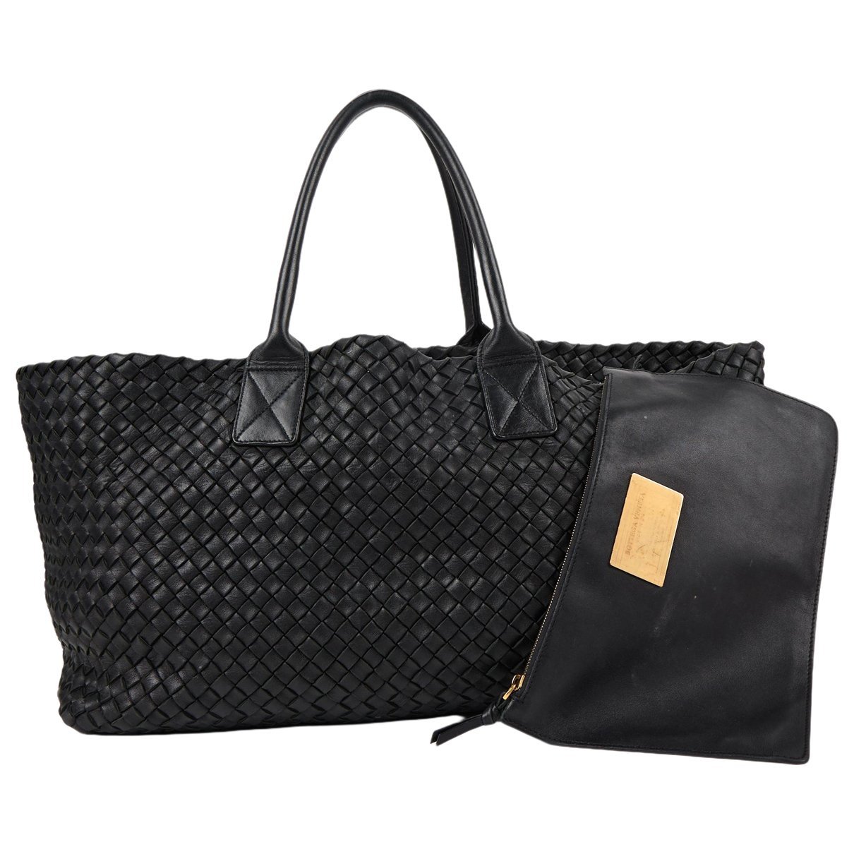 Cabat leather tote