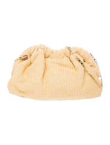 Mansur Gavriel Straw Crossbody Bag
