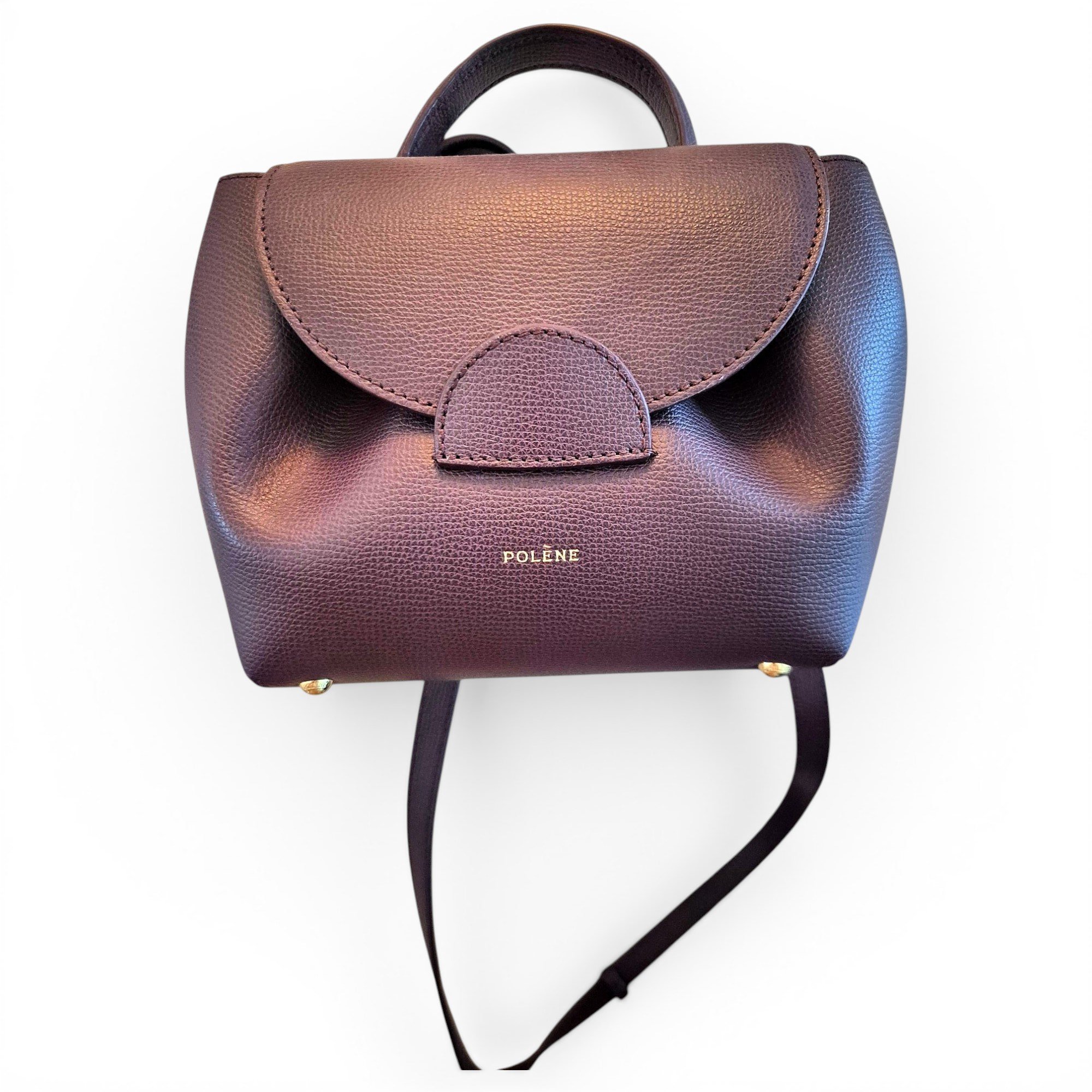 Numéro un mini leather handbag