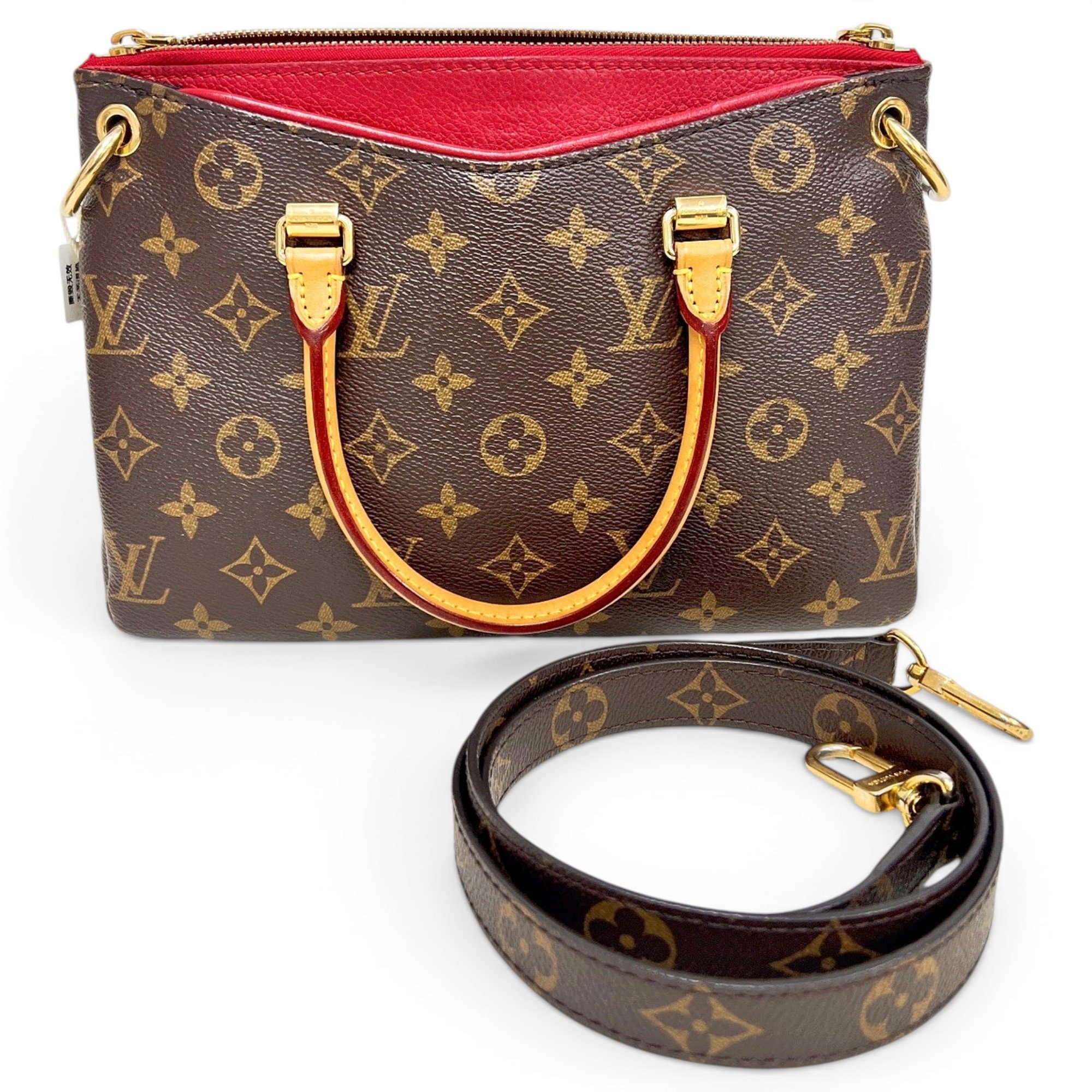 Pallas patent leather handbag