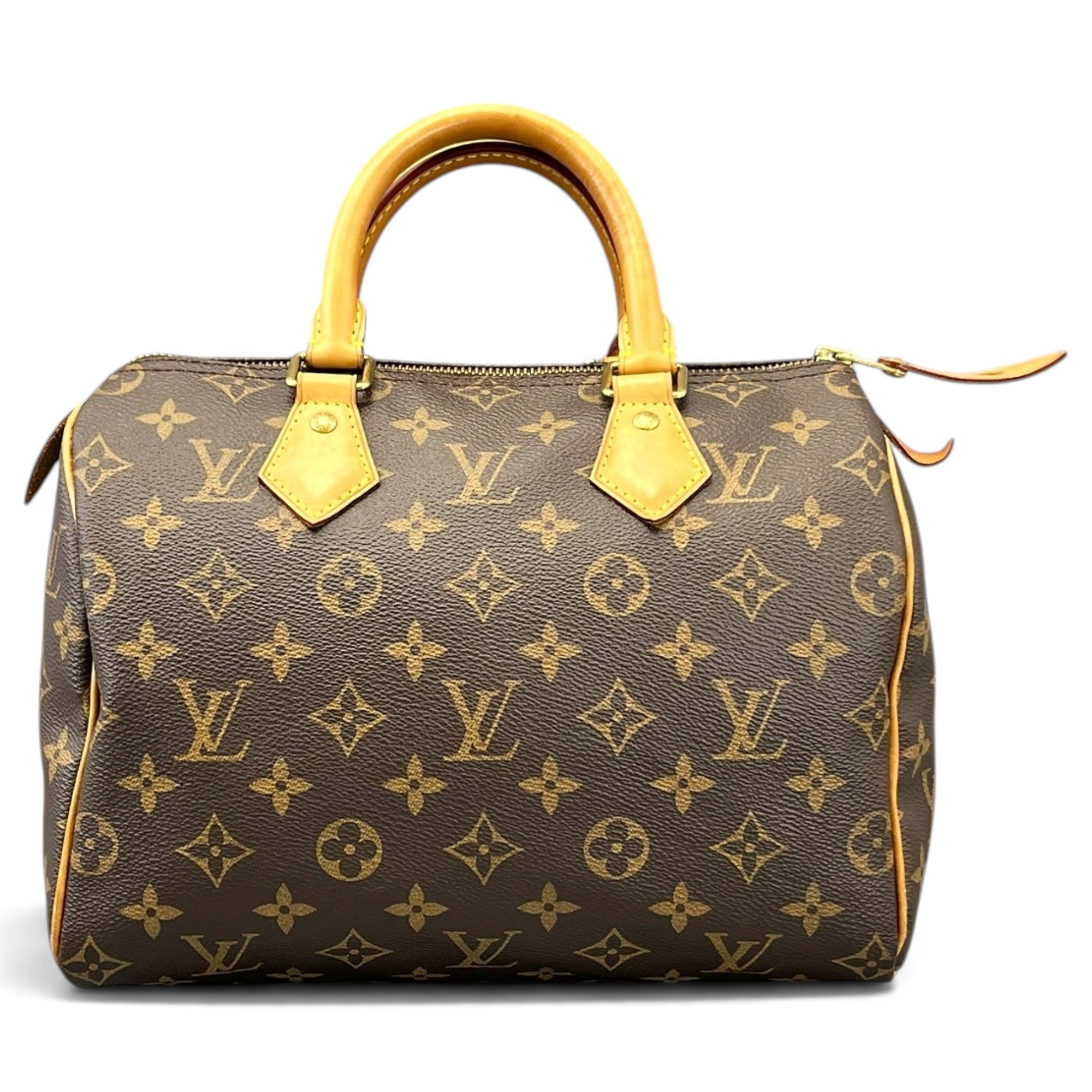 Speedy leather handbag