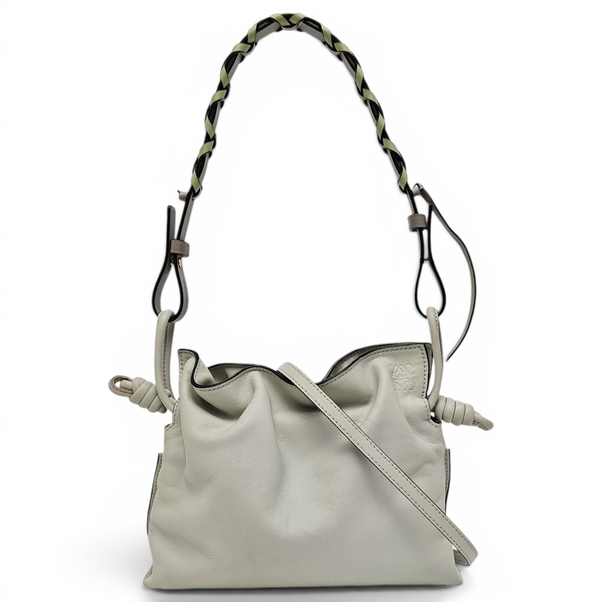 Flamenco leather handbag