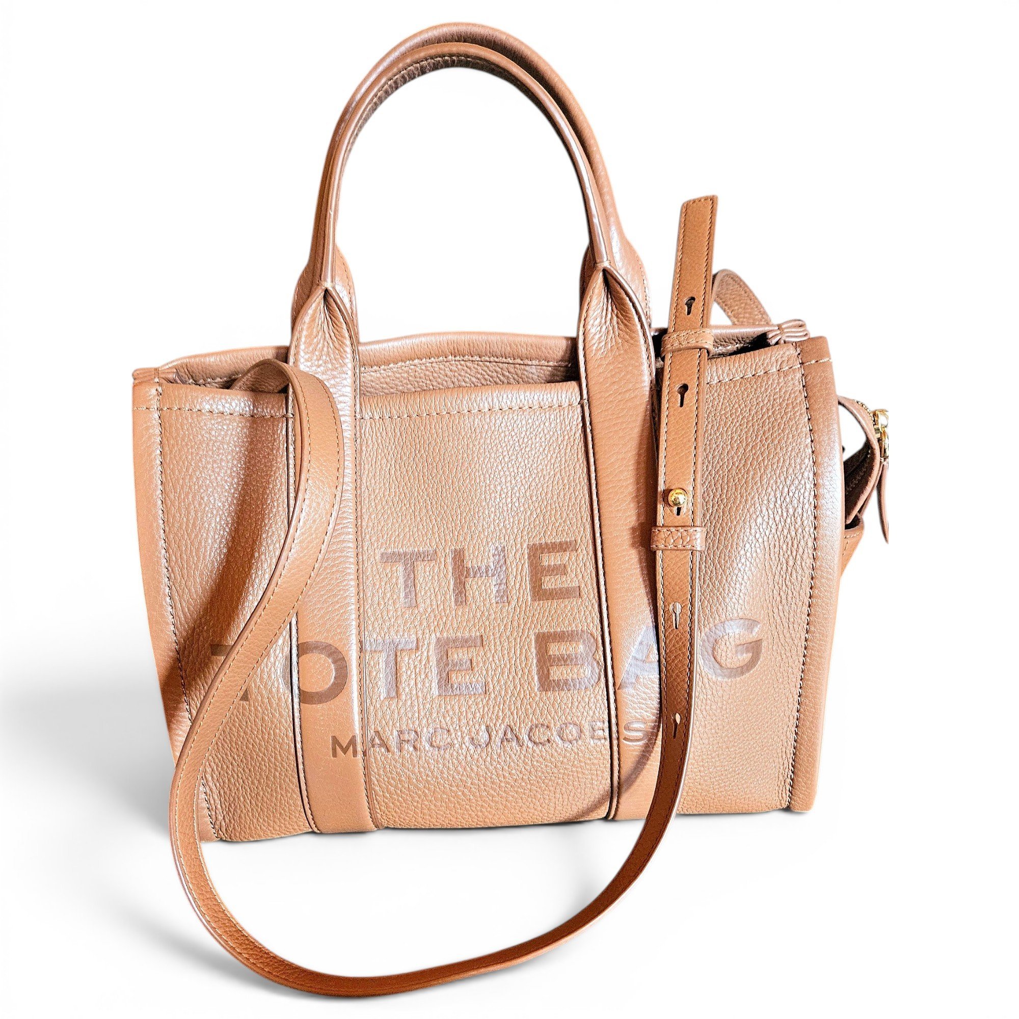The Tag Tote leather tote