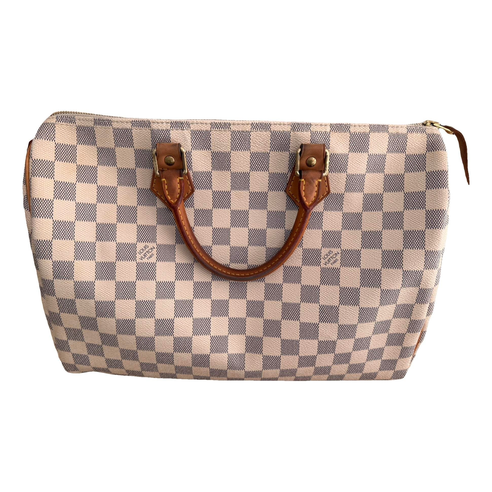 Speedy leather handbag