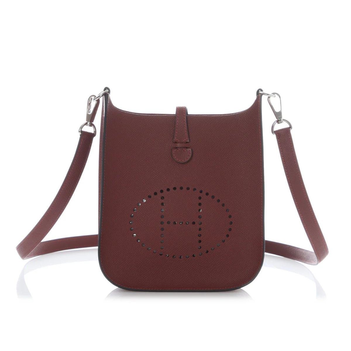 Evelyne leather crossbody bag
