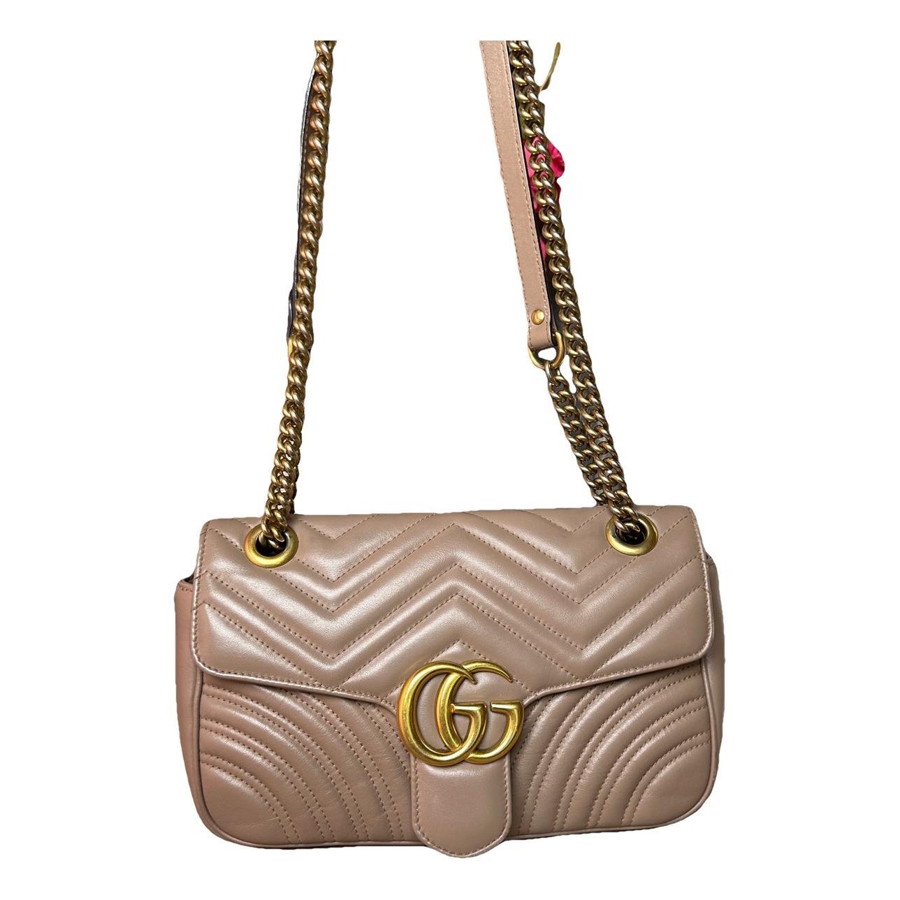 GG Marmont Flap leather handbag