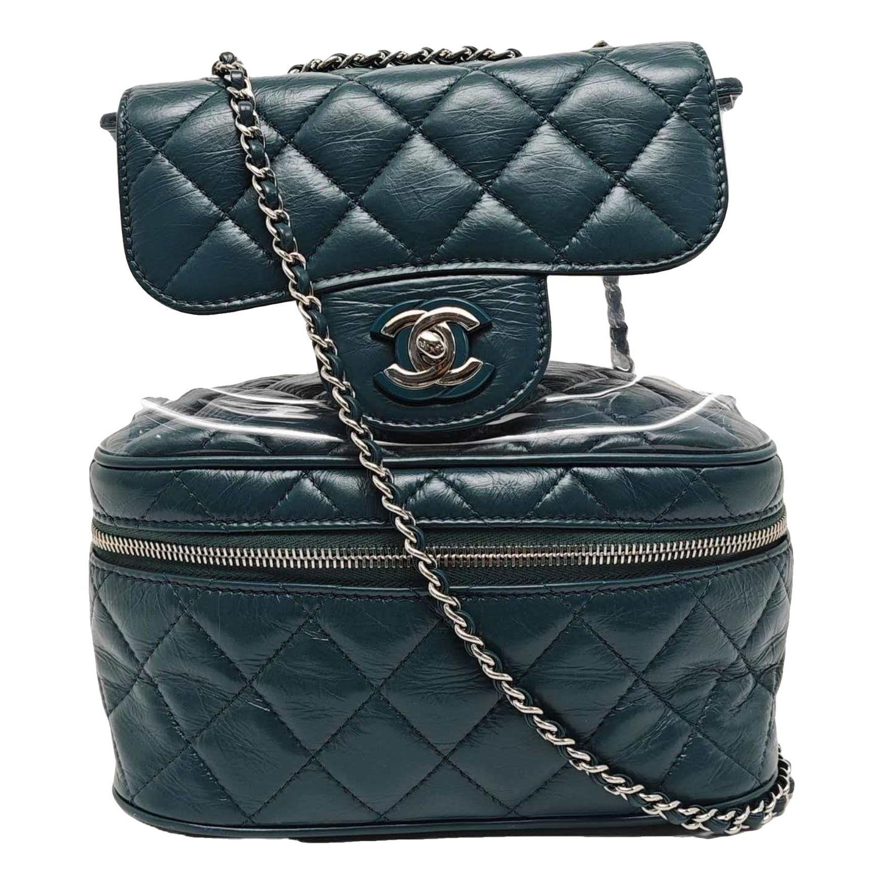 Timeless/Classique Chain leather backpack
