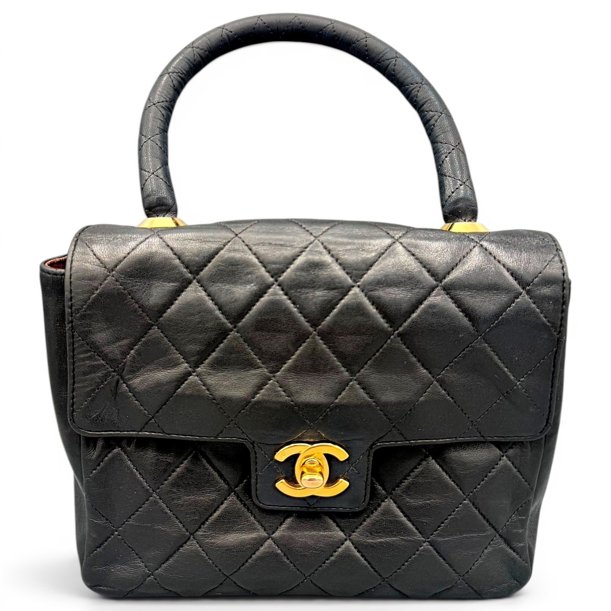 Coco Handle leather handbag