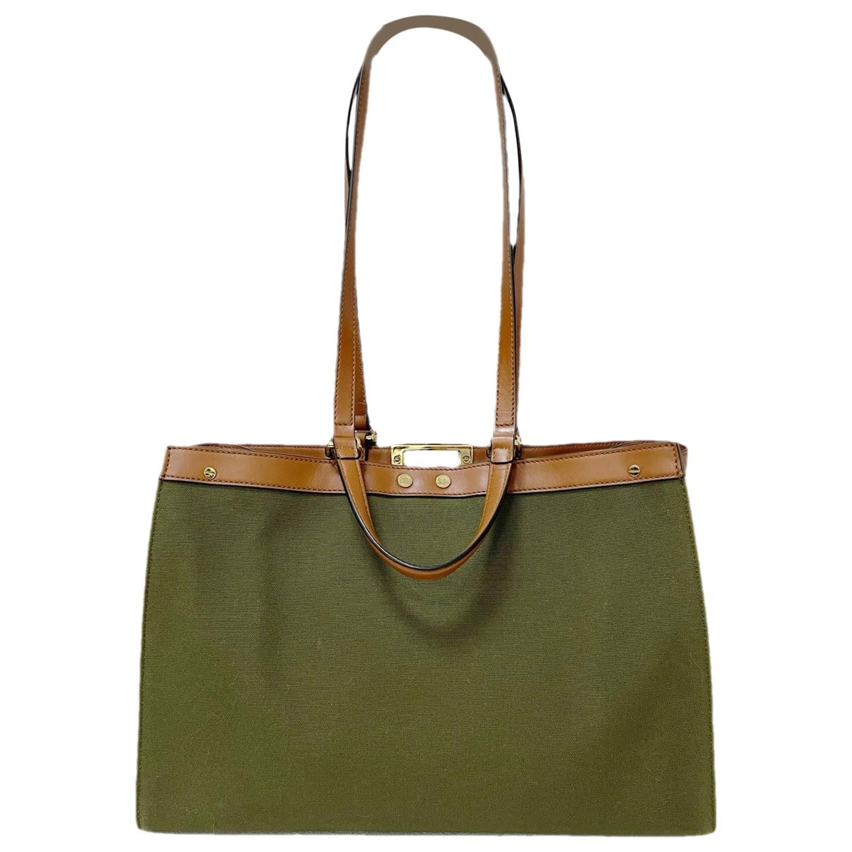 FF leather handbag