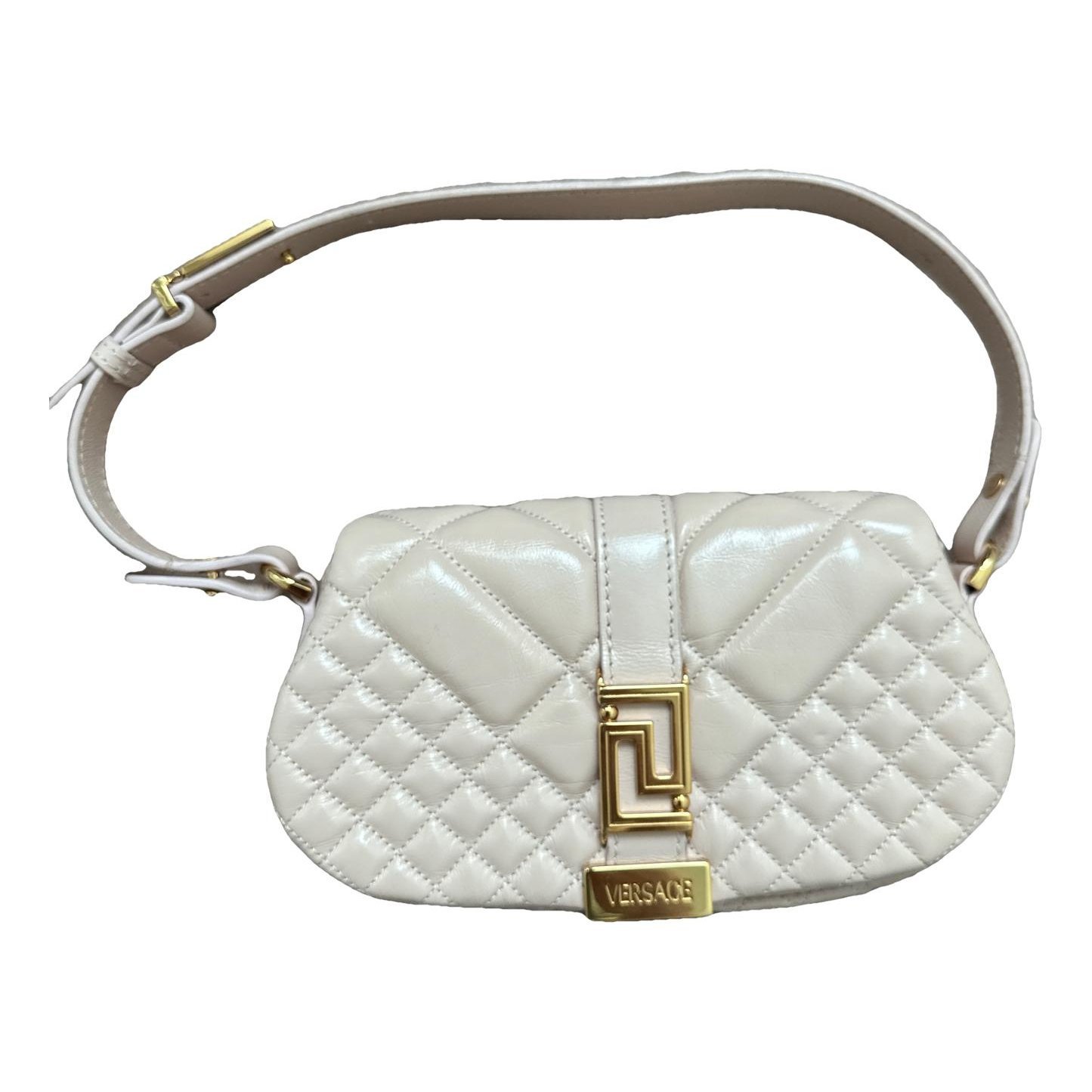 Greca Goddess leather handbag