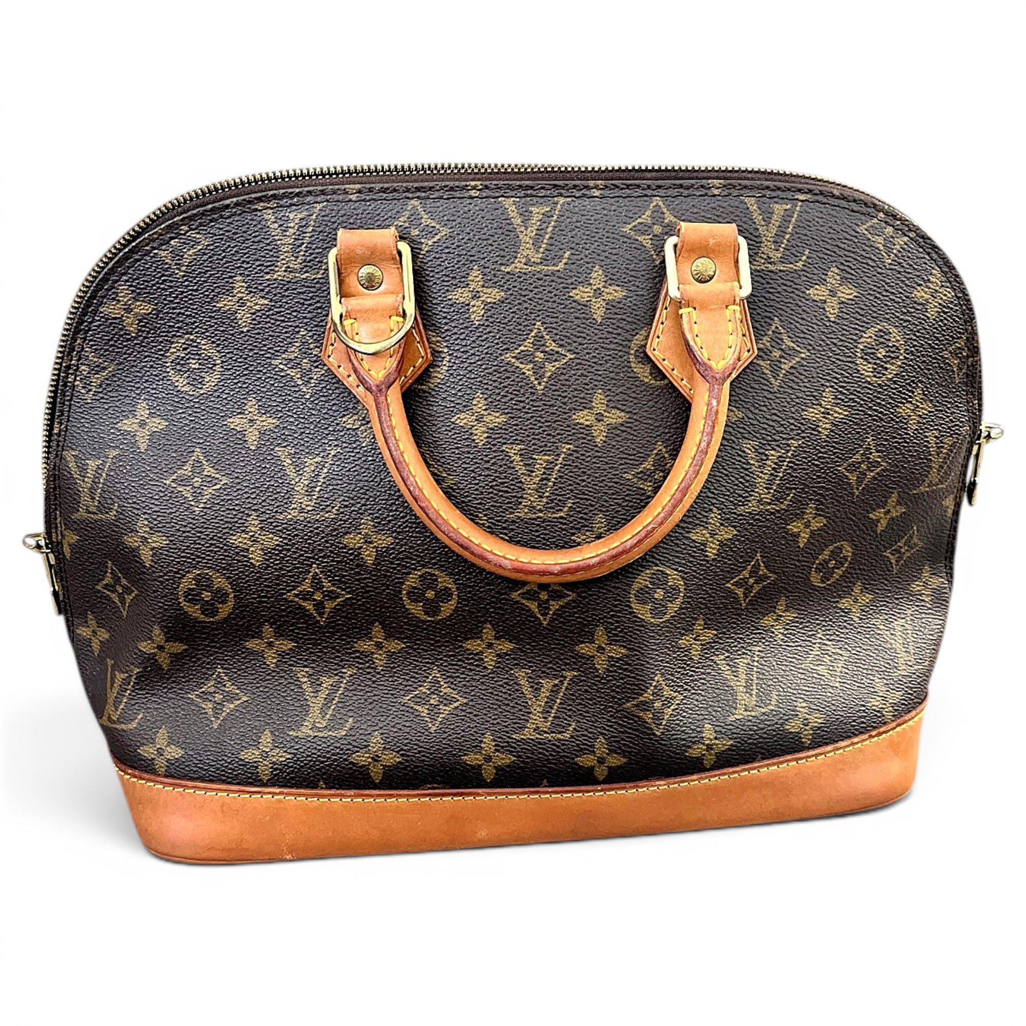 Alma leather handbag