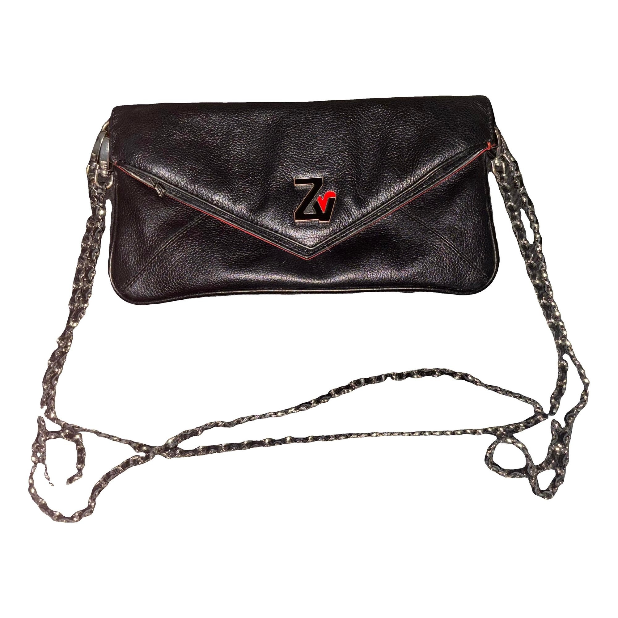 Rock leather crossbody bag