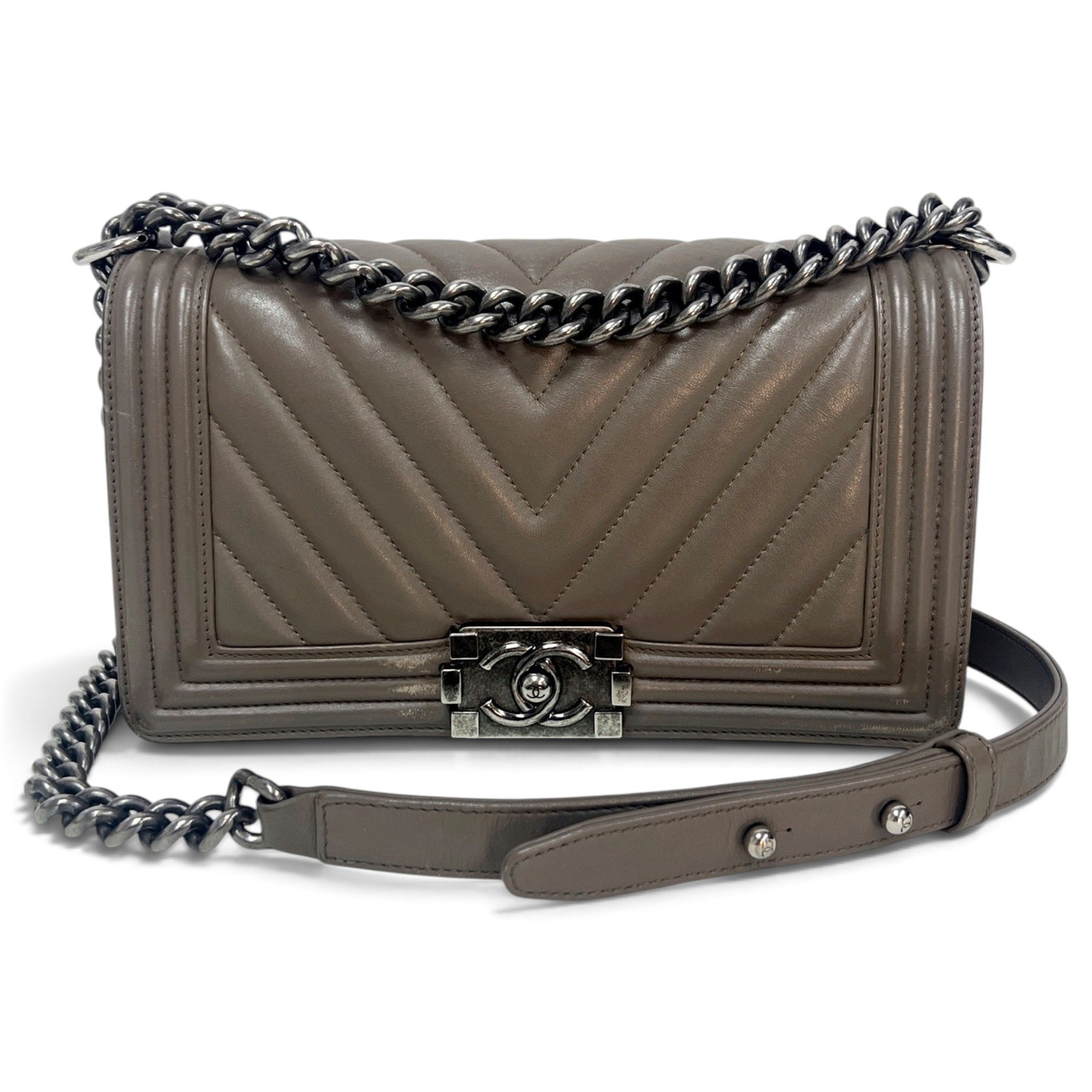 Boy leather handbag