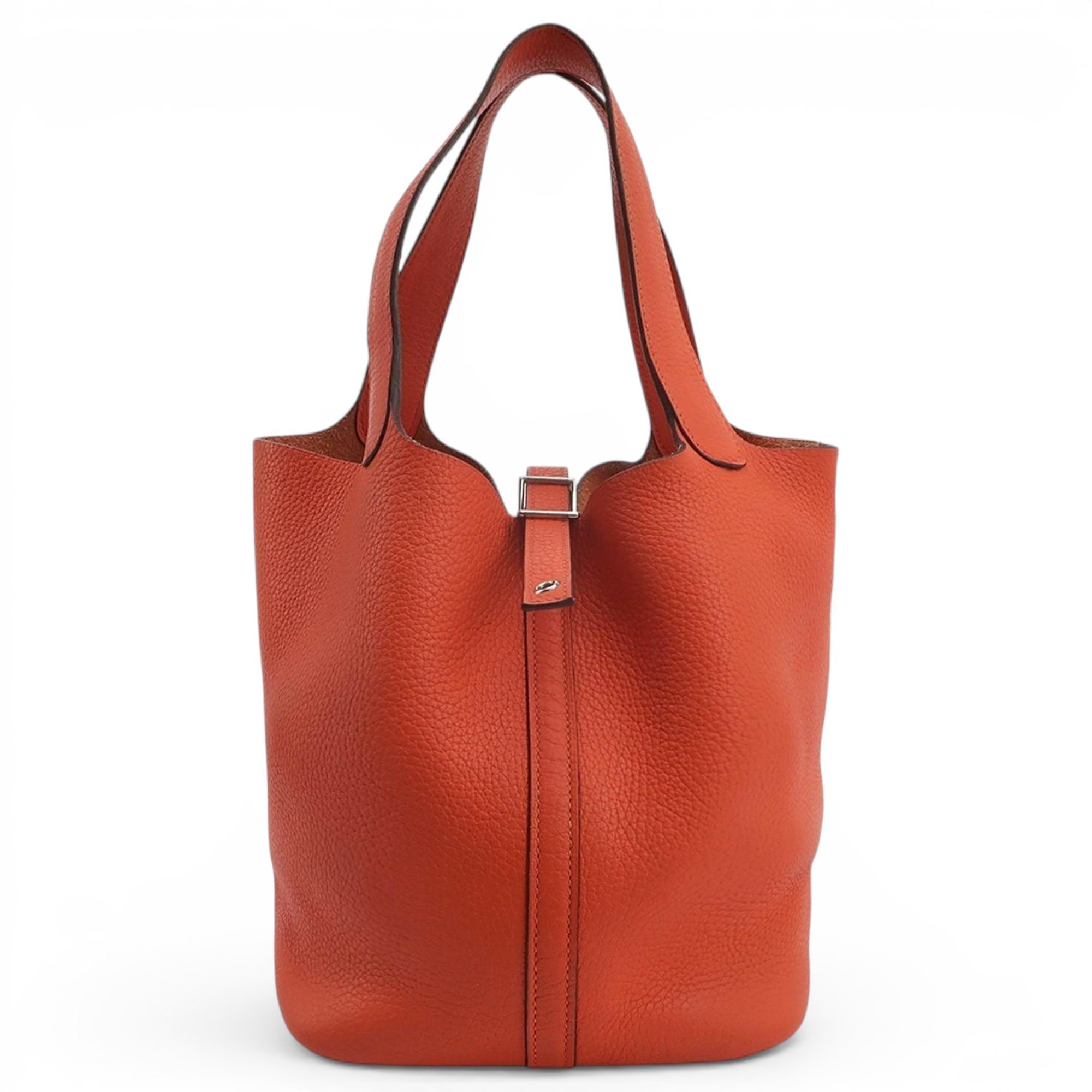 Picotin leather handbag