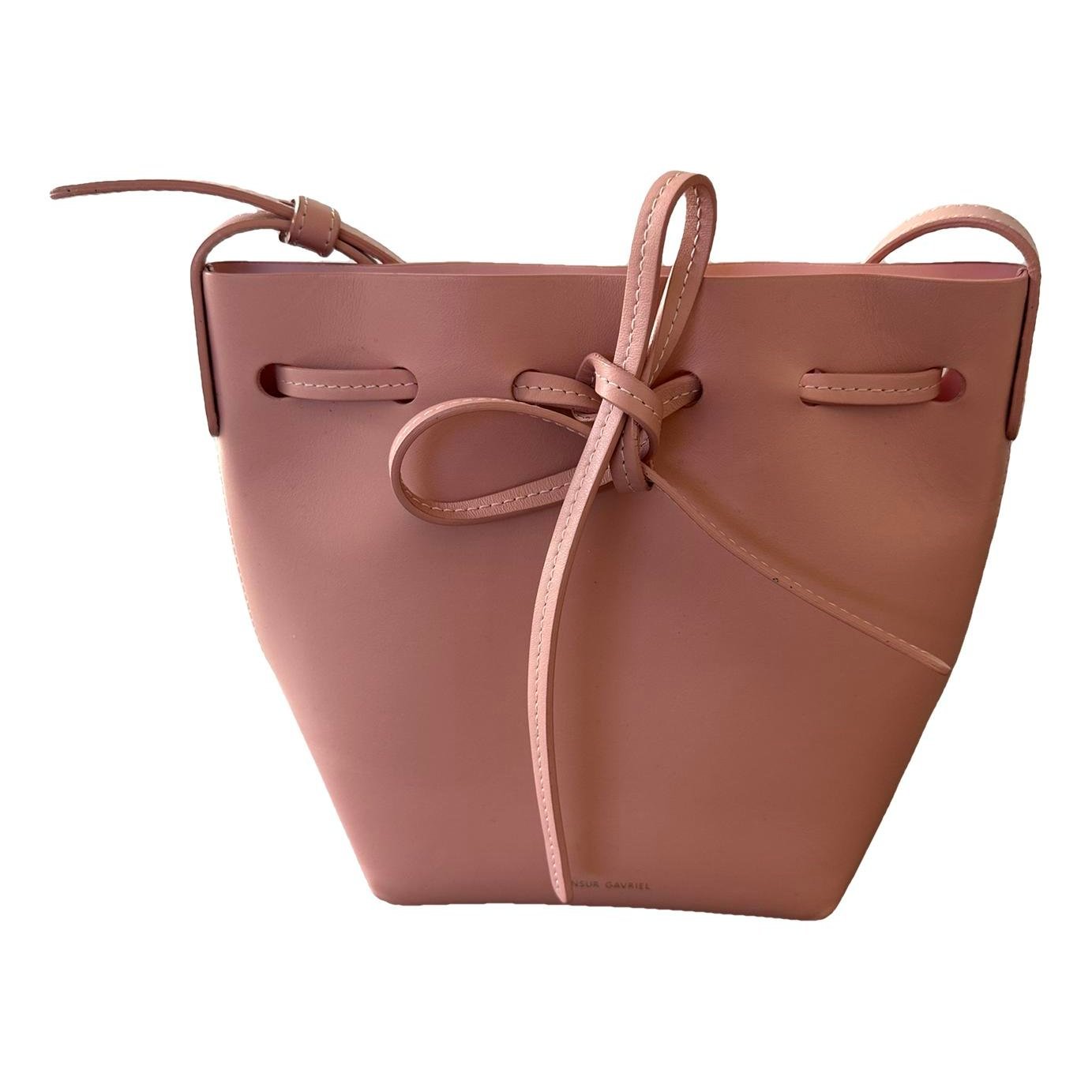 Mansur Gavriel Bucket leather crossbody bag