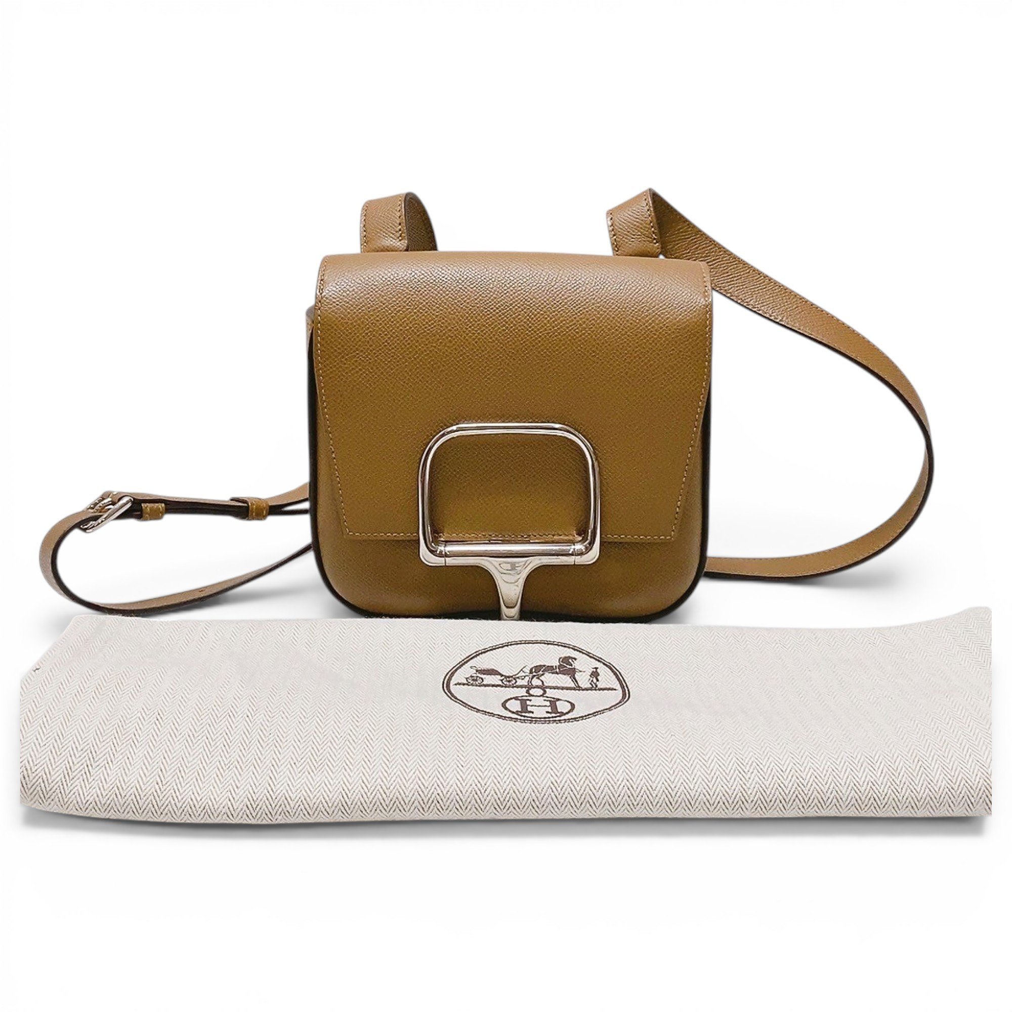 Della leather handbag