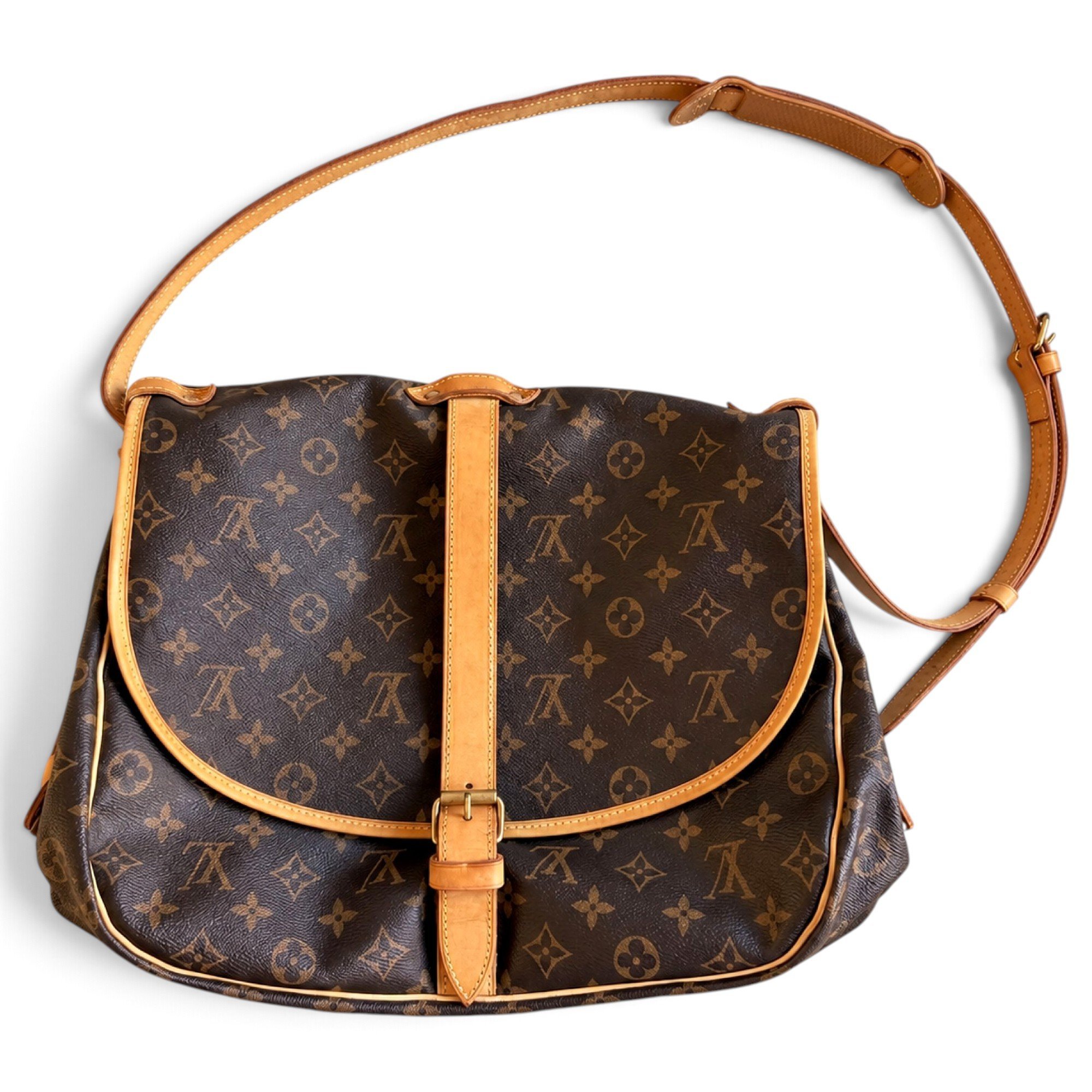 Saumur leather handbag