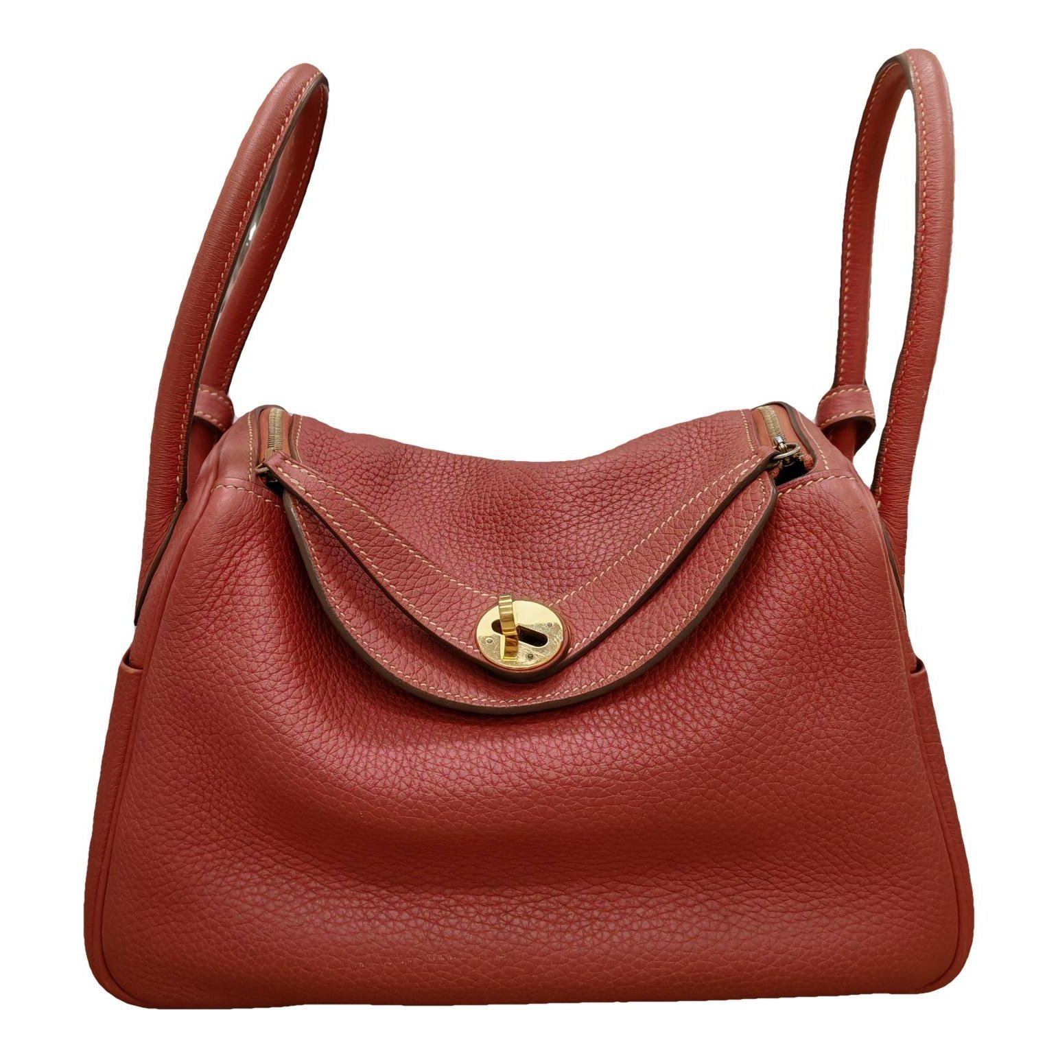 Lindy leather handbag