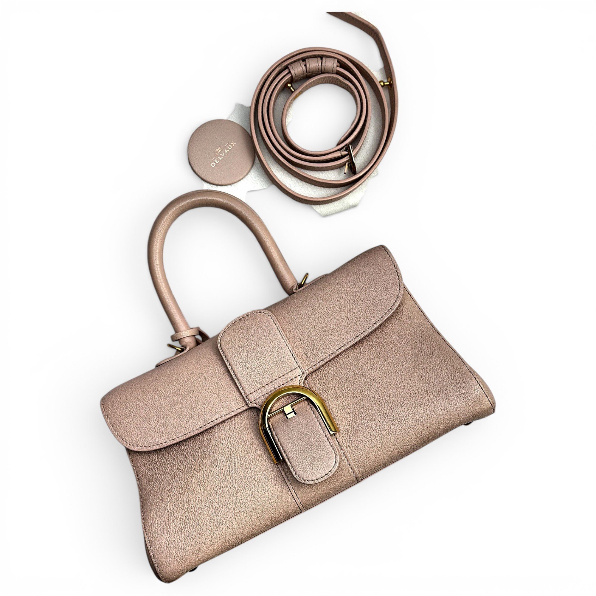 Brillant leather handbag