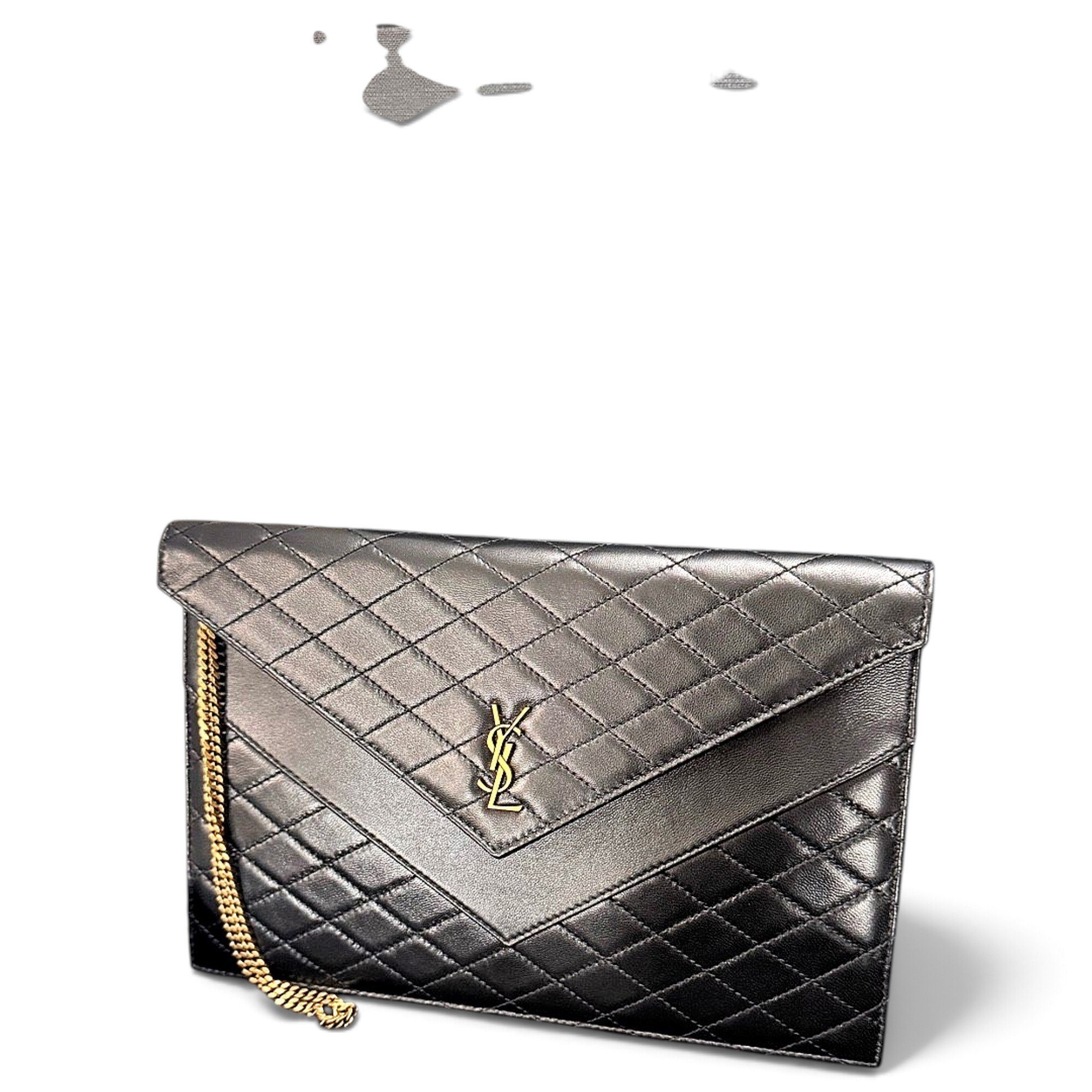 Sade Pochette Enveloppe leather clutch bag