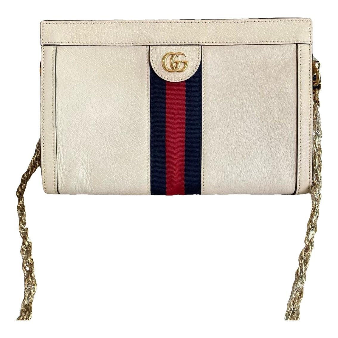 Ophidia Chain leather handbag