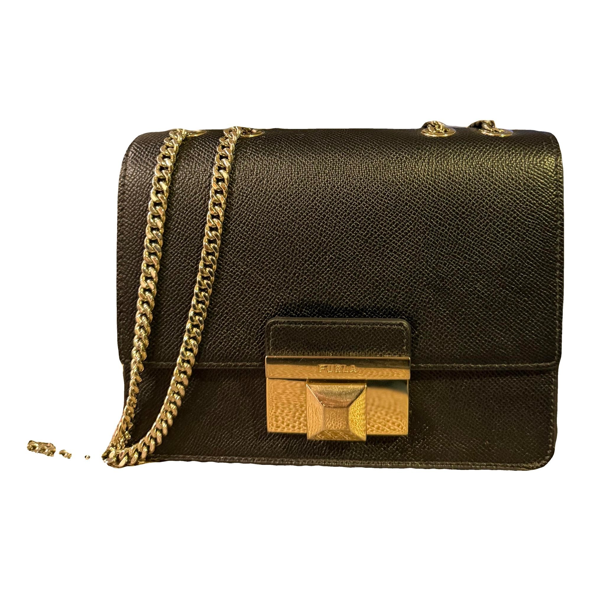 Leather crossbody bag