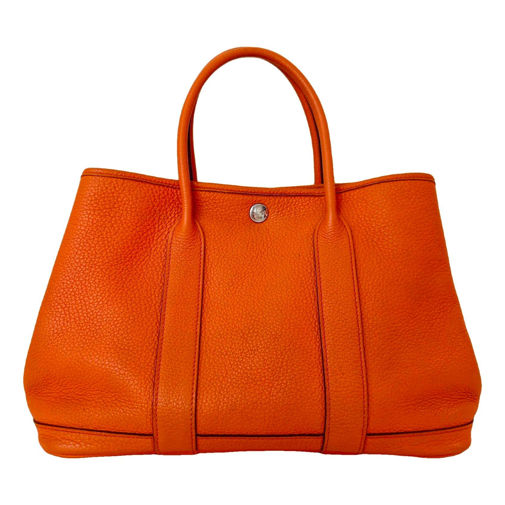 Garden Party leather handbag