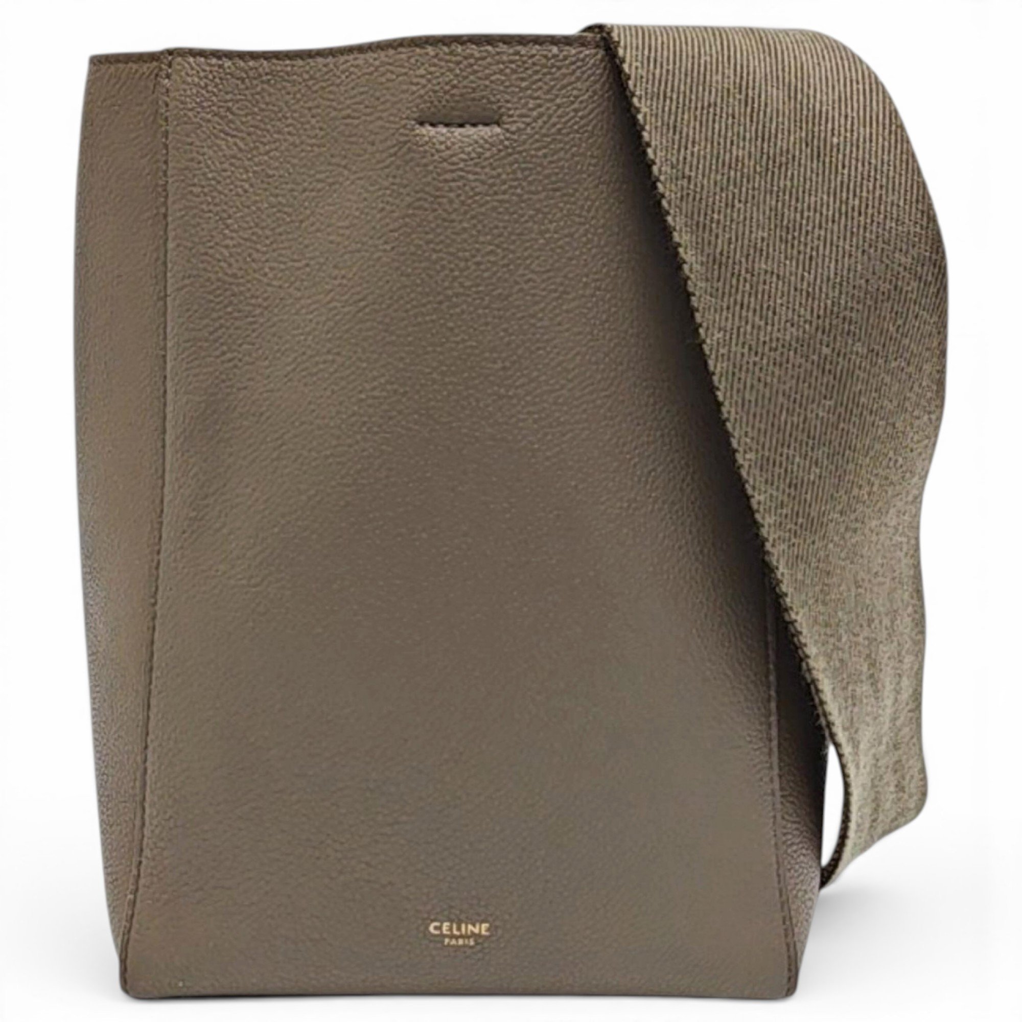 Seau Sangle leather handbag