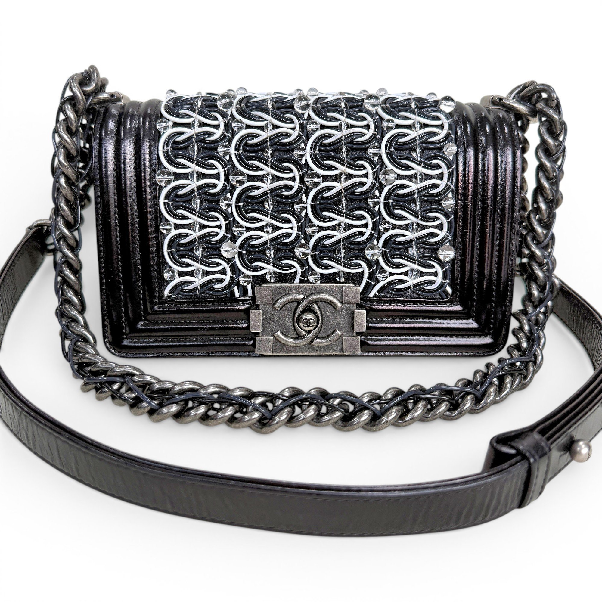 Boy leather handbag