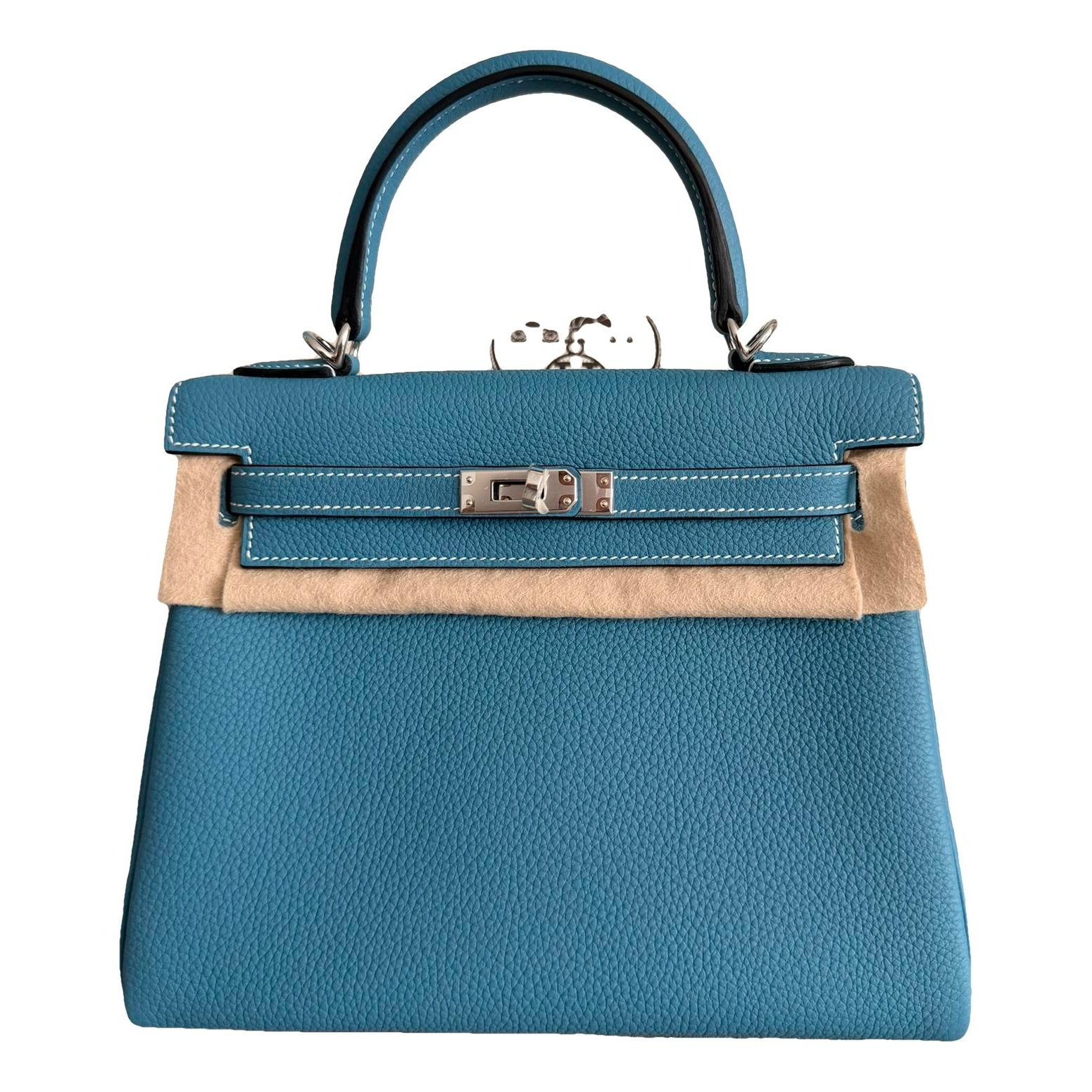 Kelly 25 leather handbag
