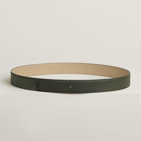 Reversible leather strap 32 mm