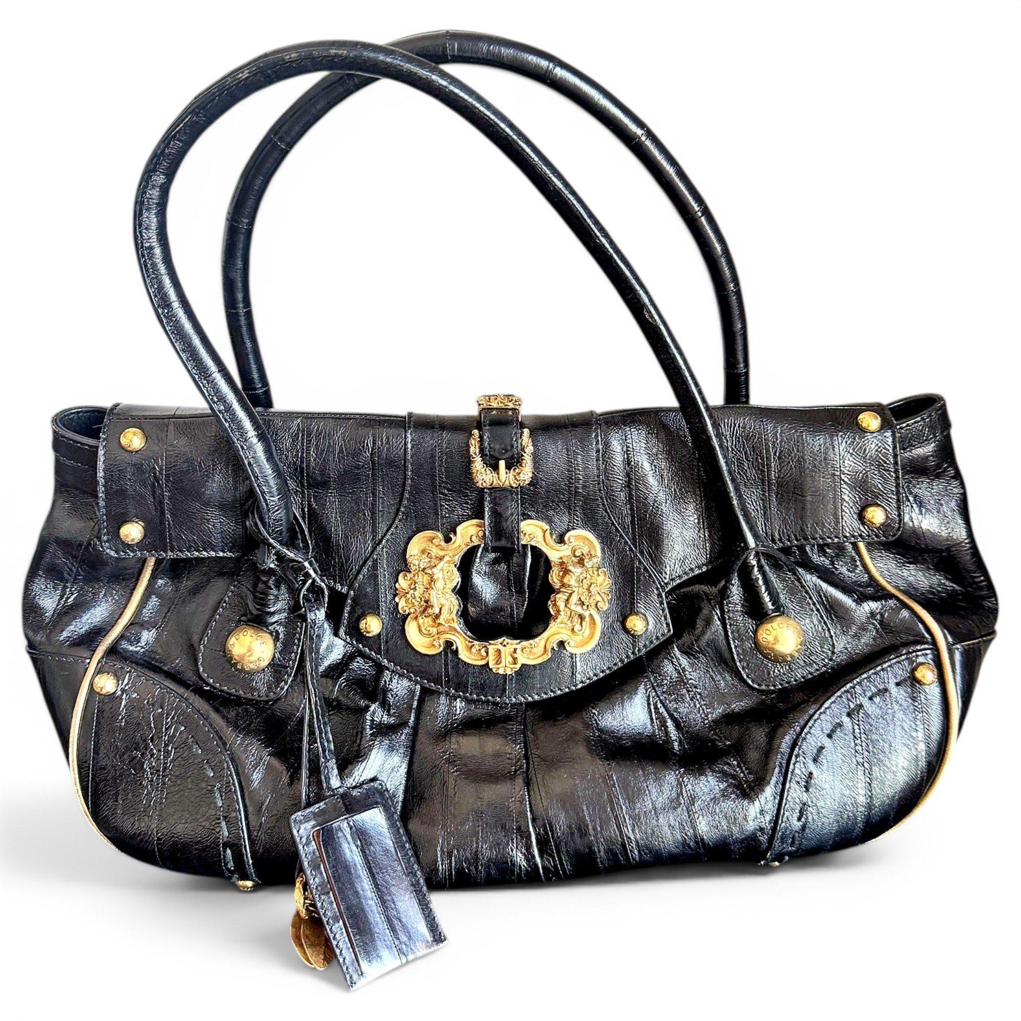 Leather handbag