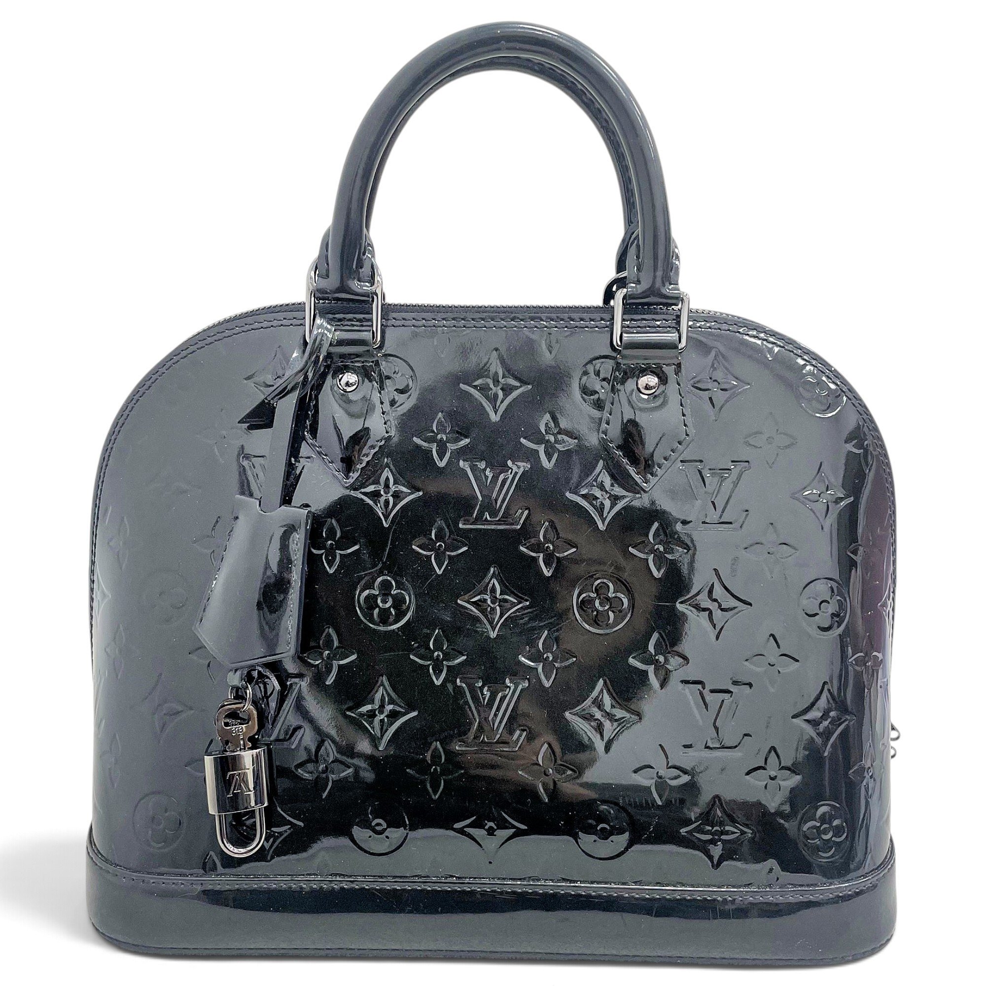 Alma patent leather handbag