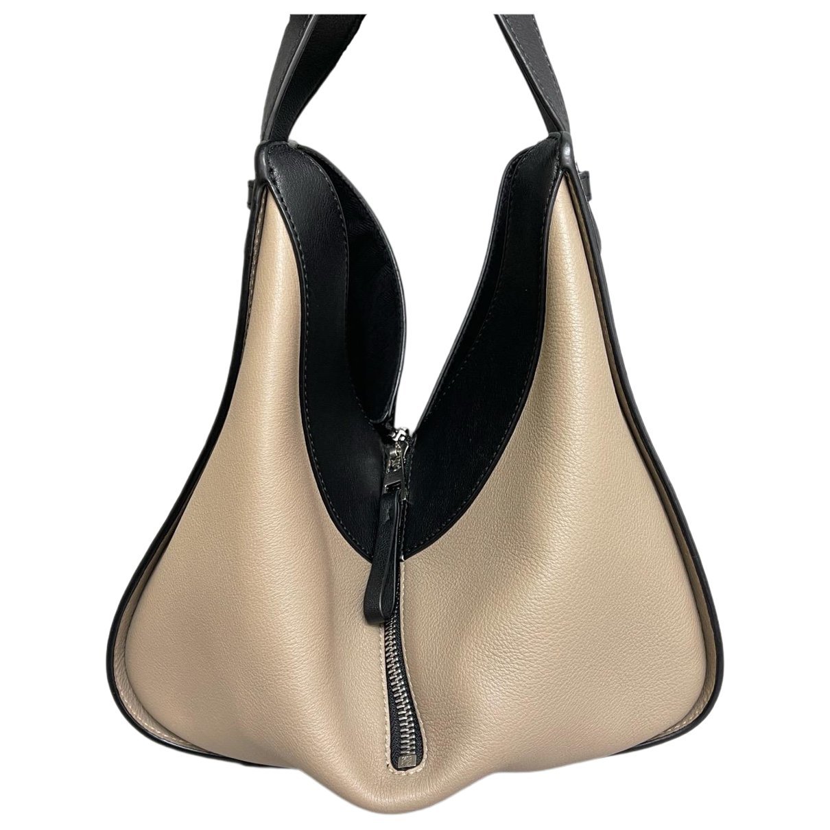 Hammock leather handbag