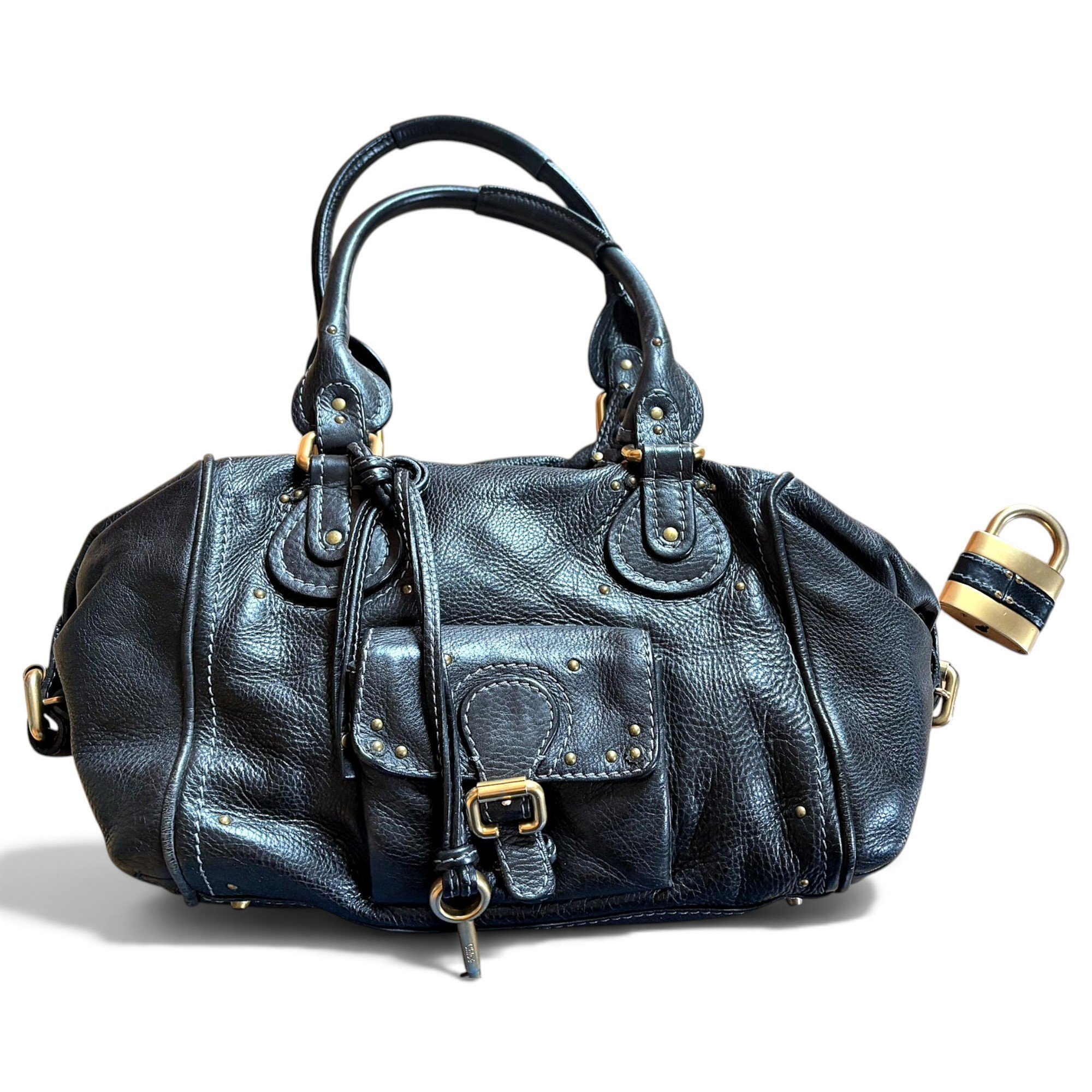 Paddington, Pocket leather handbag