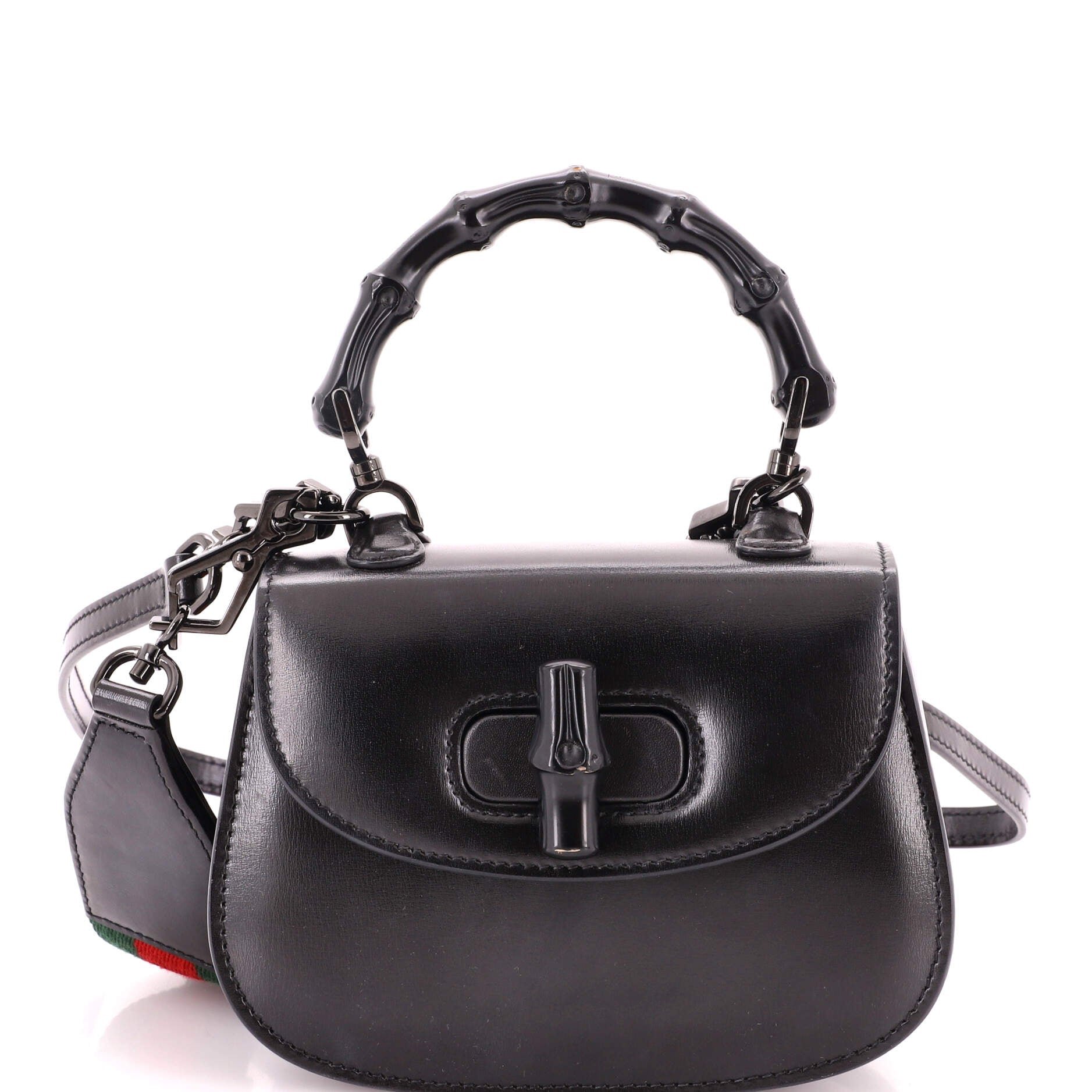 Bamboo 1947 Top Handle Bag Leather Mini