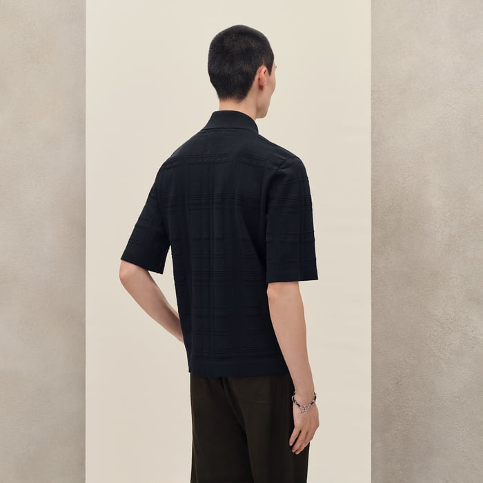 Marine Short-sleeve Polo Shirt