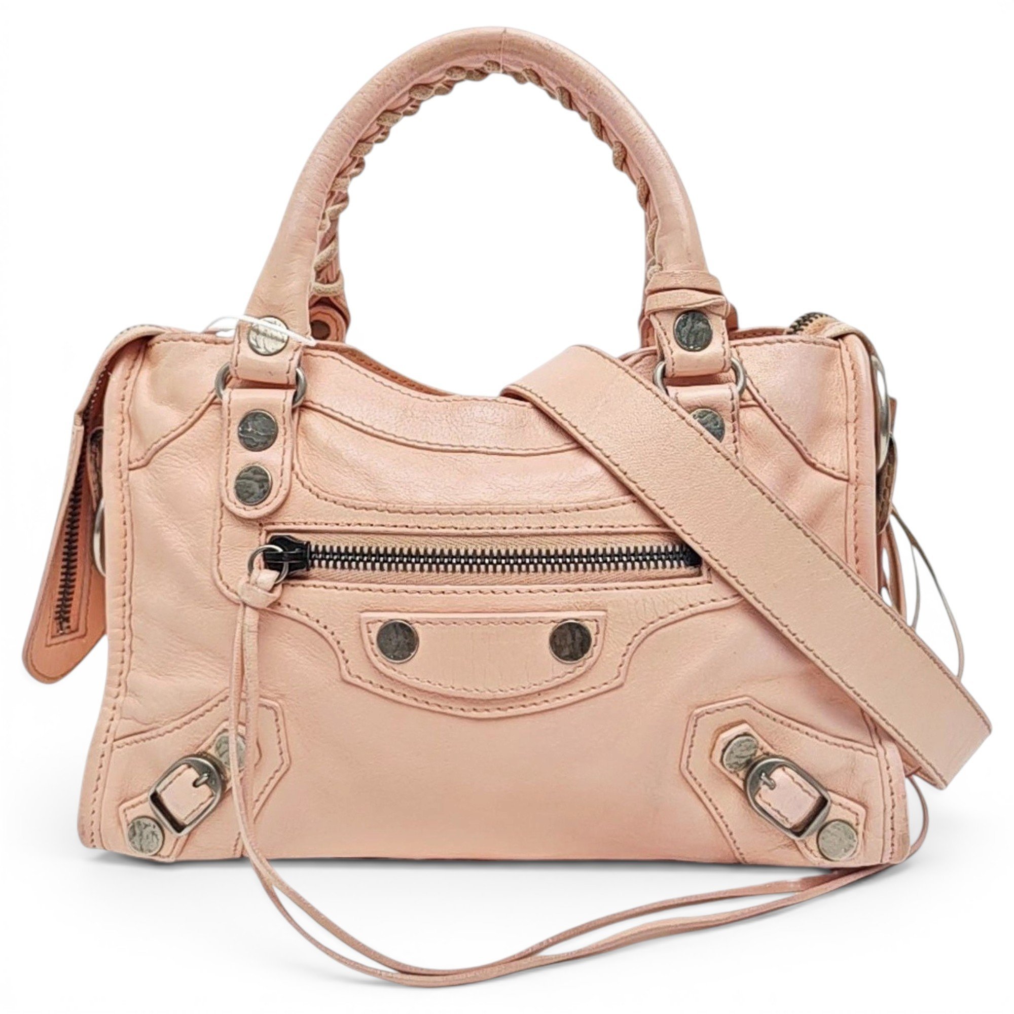 Leather handbag