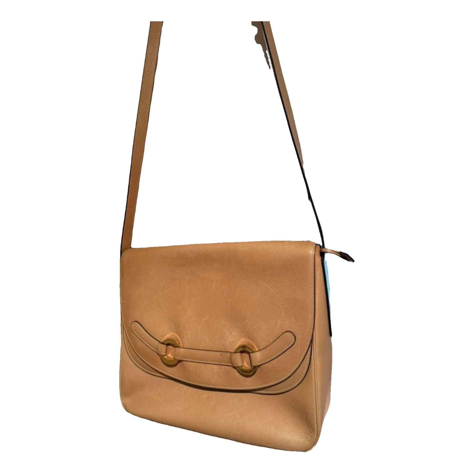Leather crossbody bag